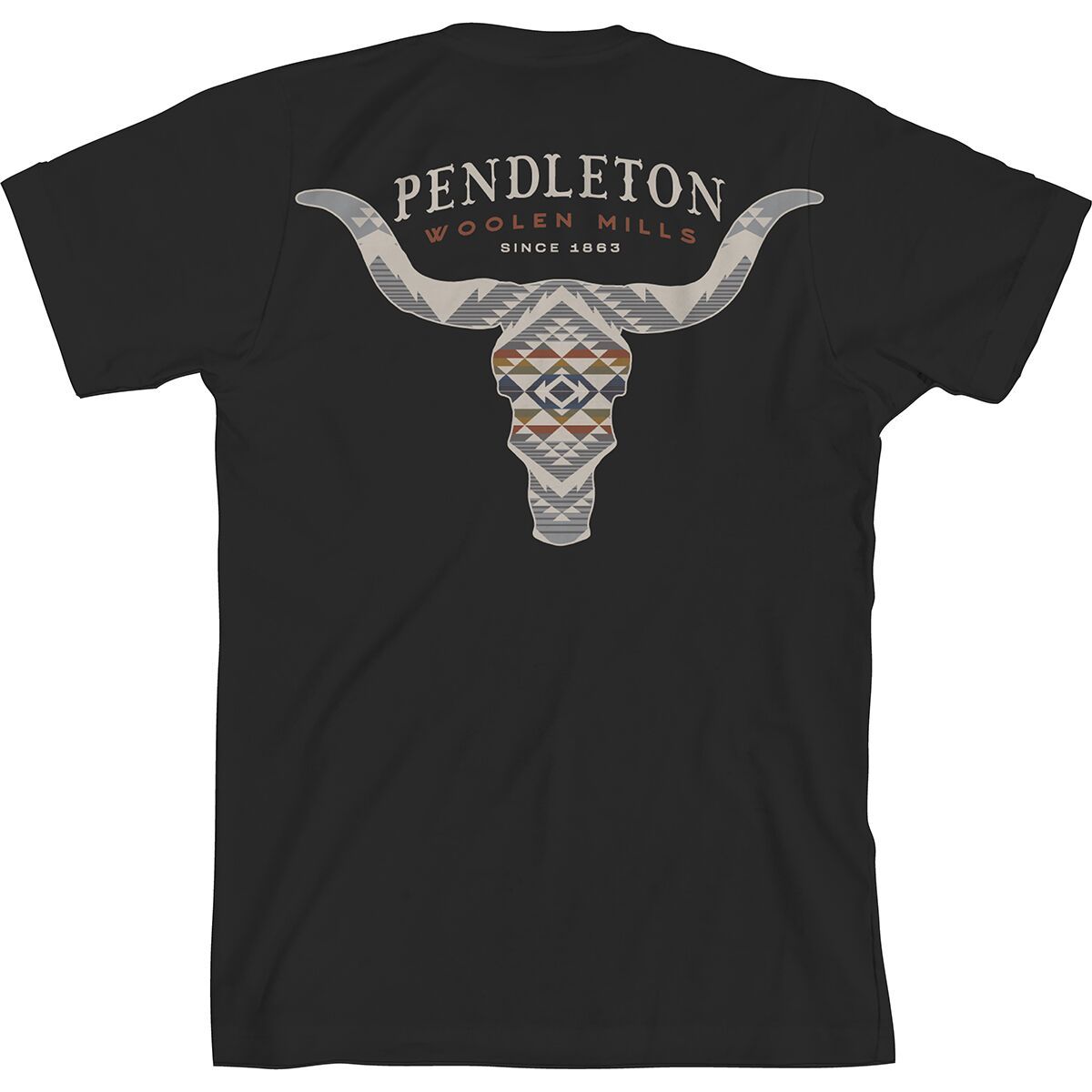 Pendleton Cascadia Skull Graphic T-Shirt - Men's Vintage Black/Cream, S