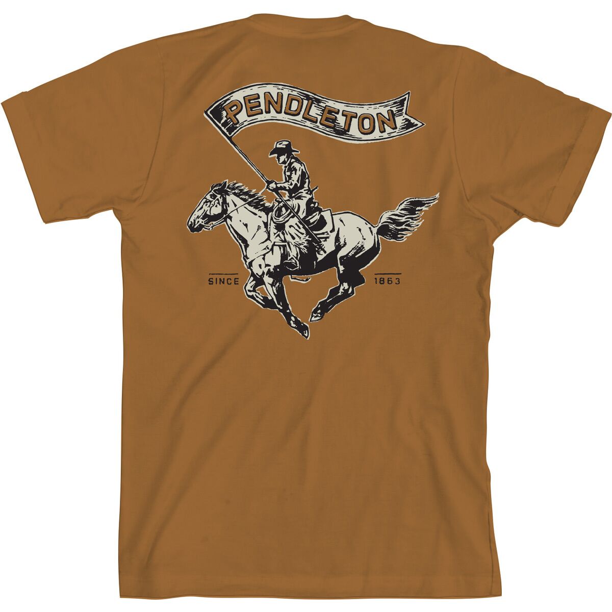 Pendleton Pendleton Rodeo Flag Graphic T-Shirt - Men's Toast/Black, XL