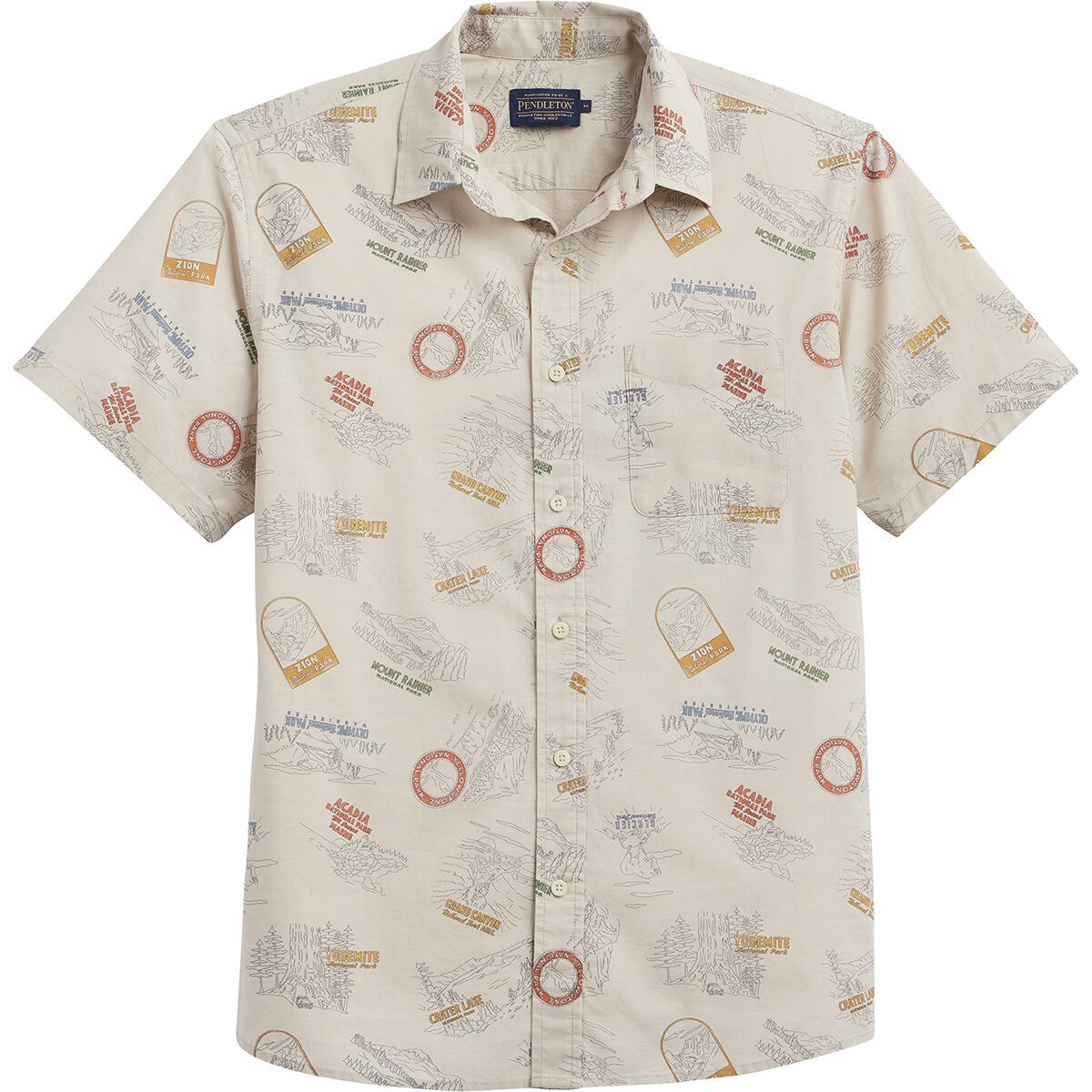 Pendleton Shoreline Shirt - Men's Parks Tan, M