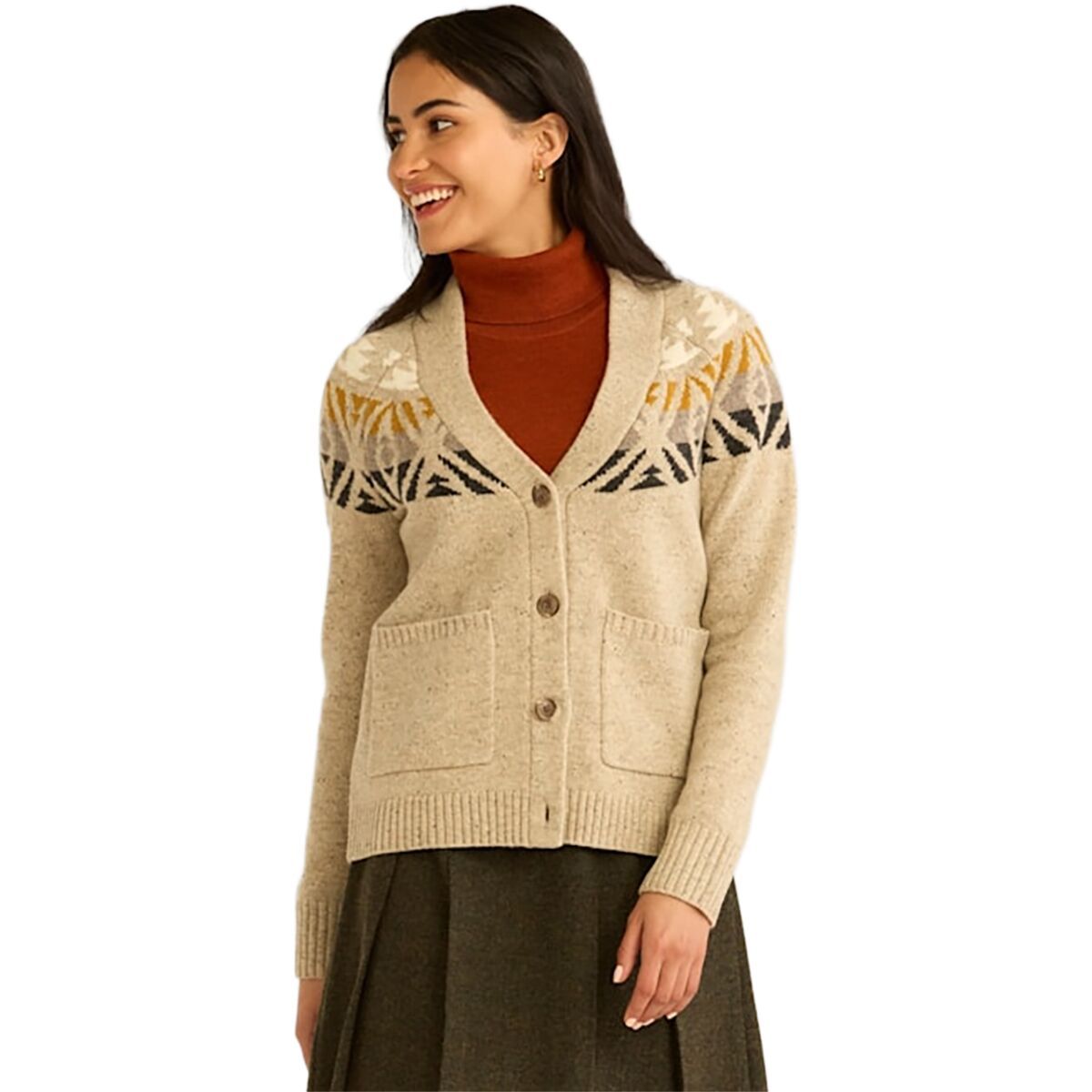 Pendleton Fair Isle Cardigan - Women