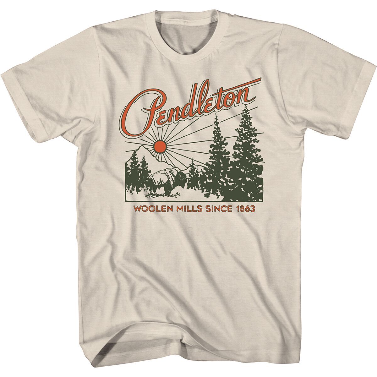 Pendleton Bison Hillside Graphic T-Shirt - Men