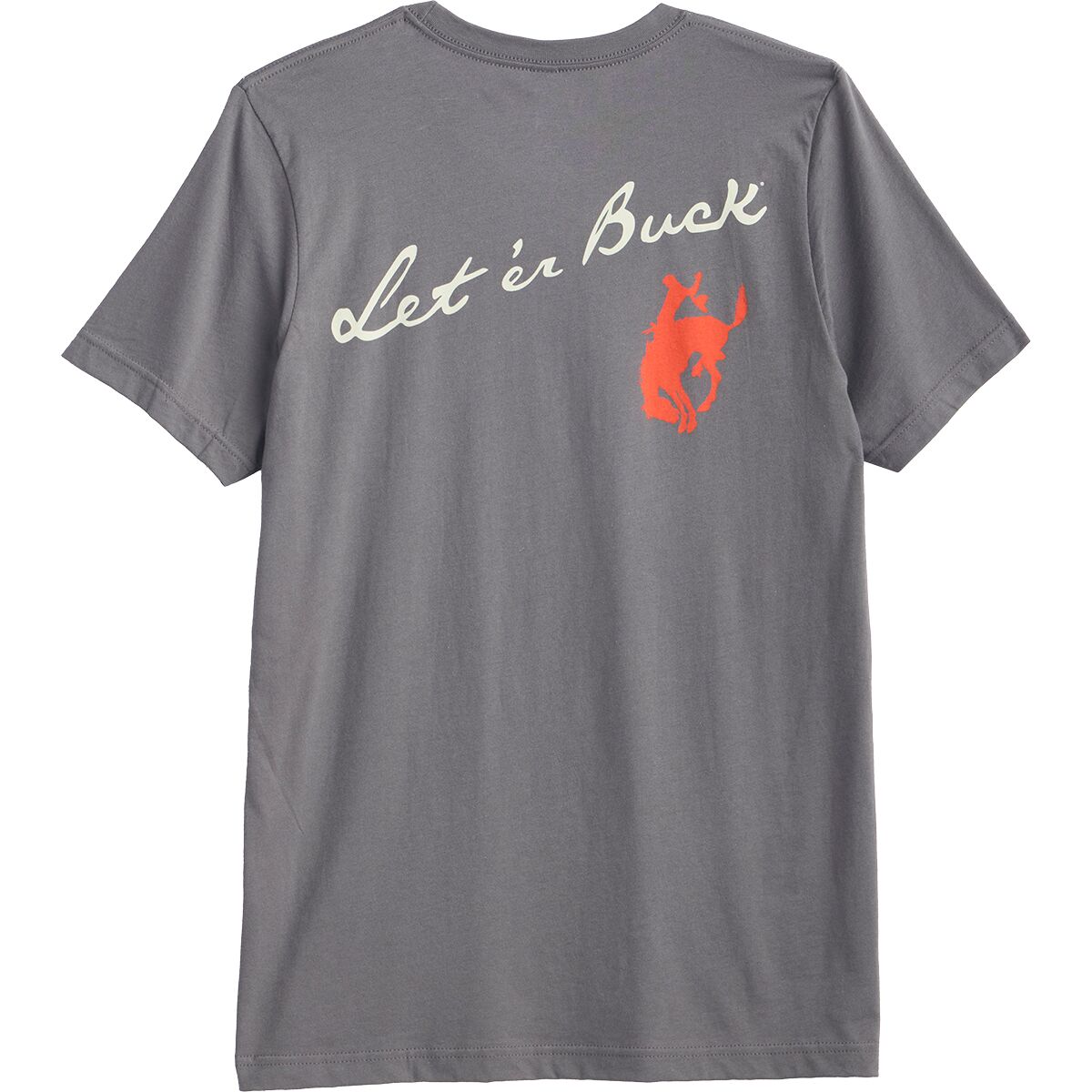 Image of Pendleton Pendleton Whisky Let'Er Buck Graphic T-Shirt - Men's Asphalt/Ivory, XL