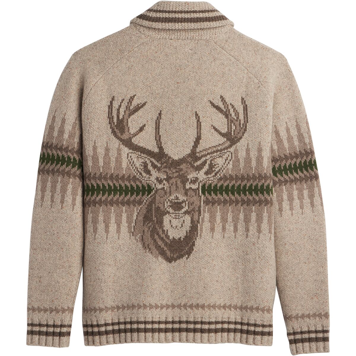Pendleton Pendleton Sawtooth Buck Zip Sweater - Men's Sawtooth Oatmeal, L