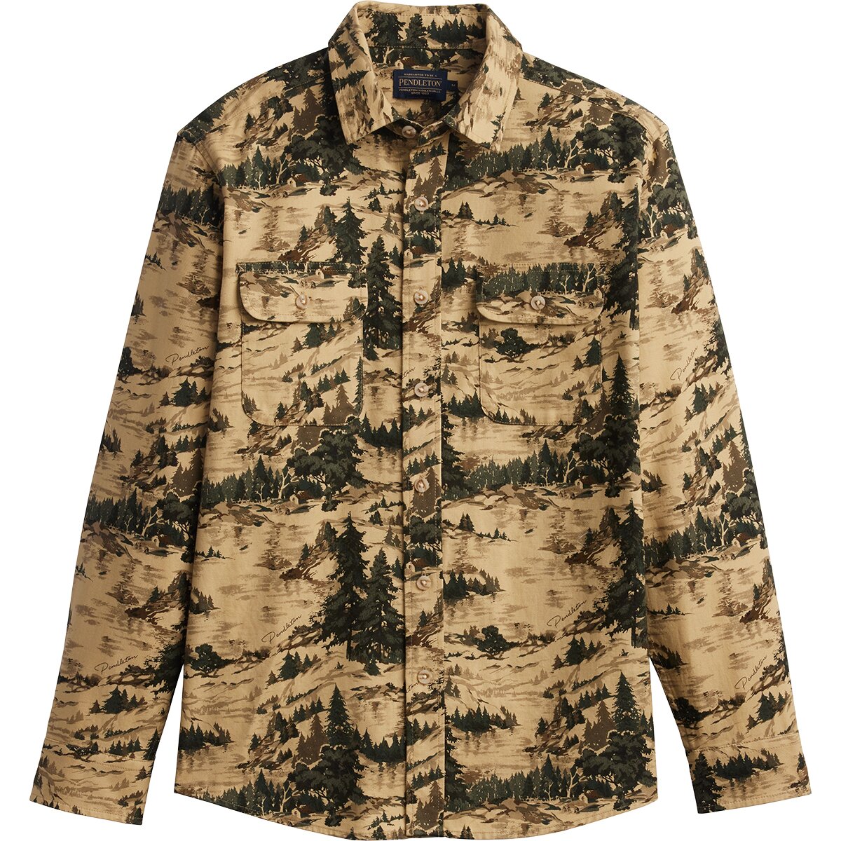 Image of Pendleton Tanner Twill Shirt - Men's Valley Tan, L