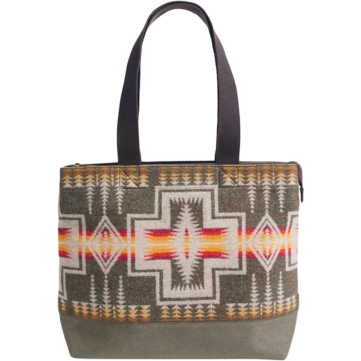 Image of Pendleton City Zip Tote Harding Olive, One Size