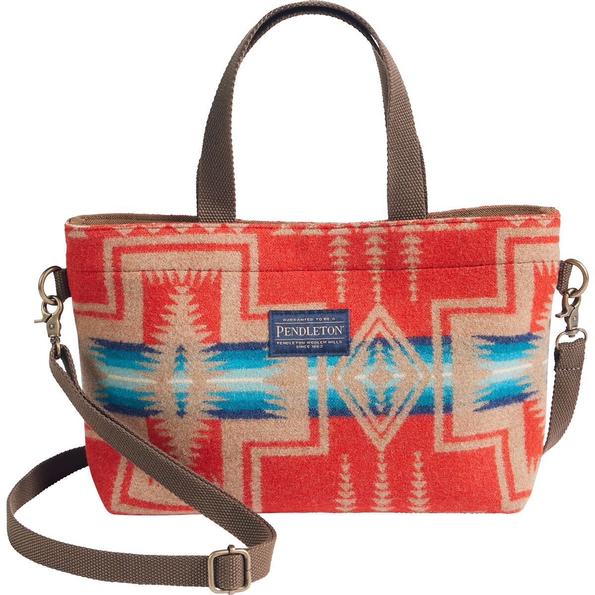 Image of Pendleton Mini Tote Harding Red, One Size