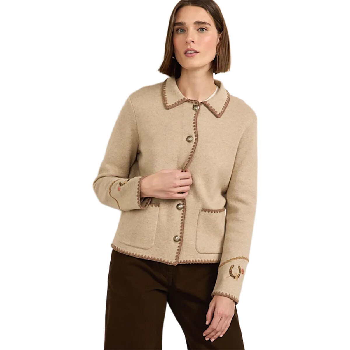 Image of Pendleton Souvenir Cardigan - Women's Natural2, S