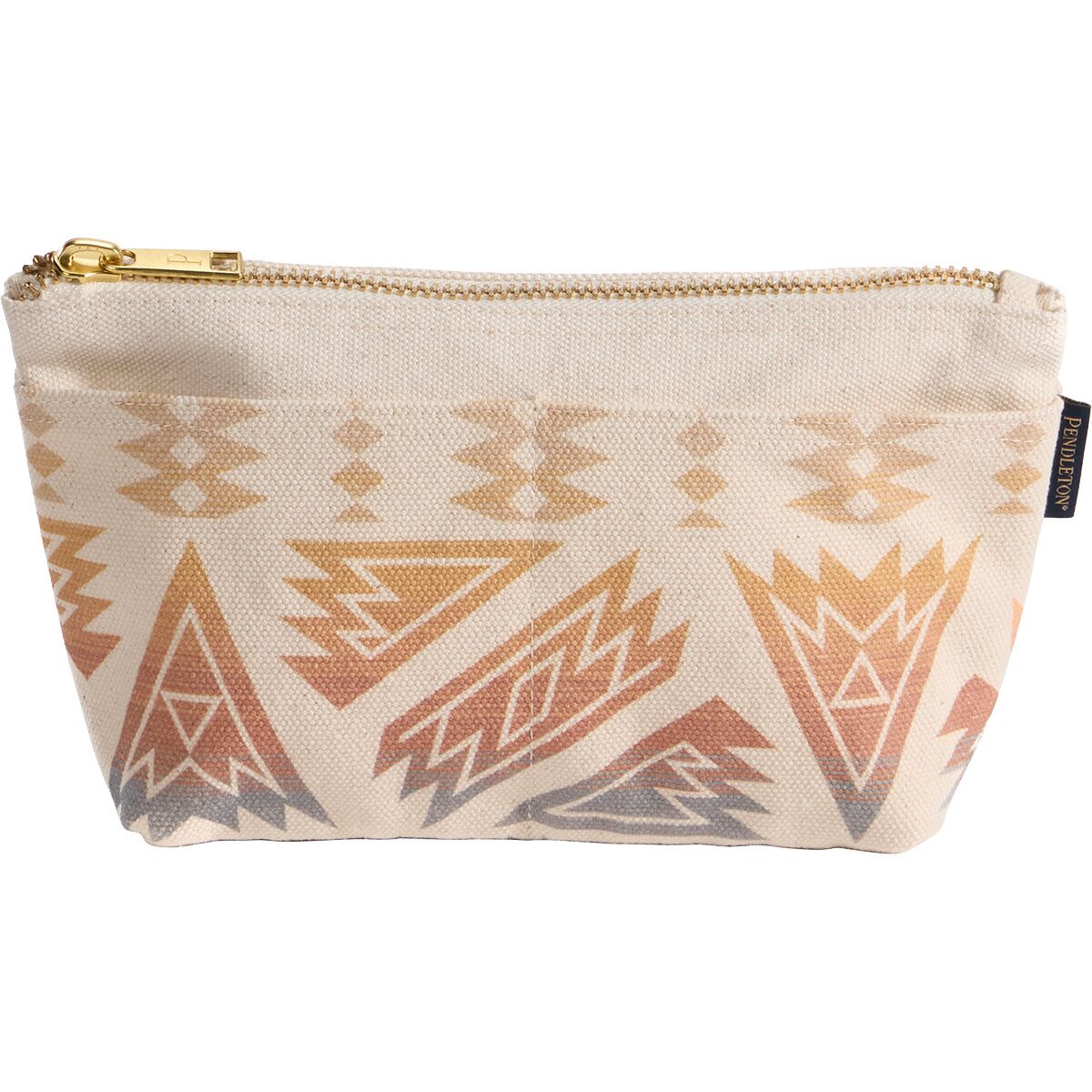 Pendleton Pendleton Astoria Canvas Zip Pouch Ponderosa Ivory, One Size
