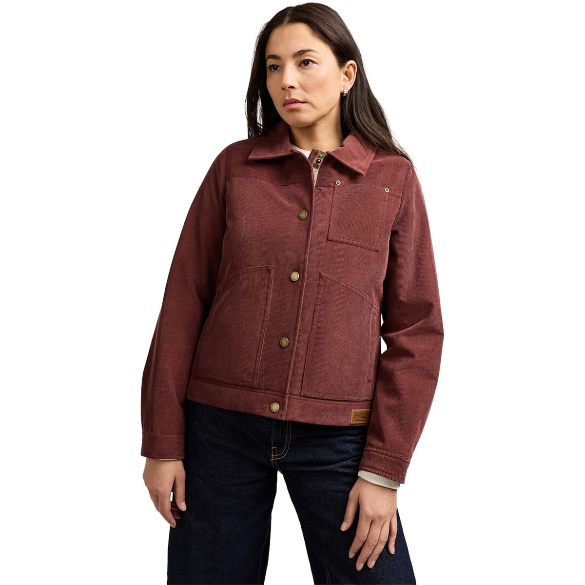 Image of Pendleton Wind Basin Corduroy Jacket Raisin, XL