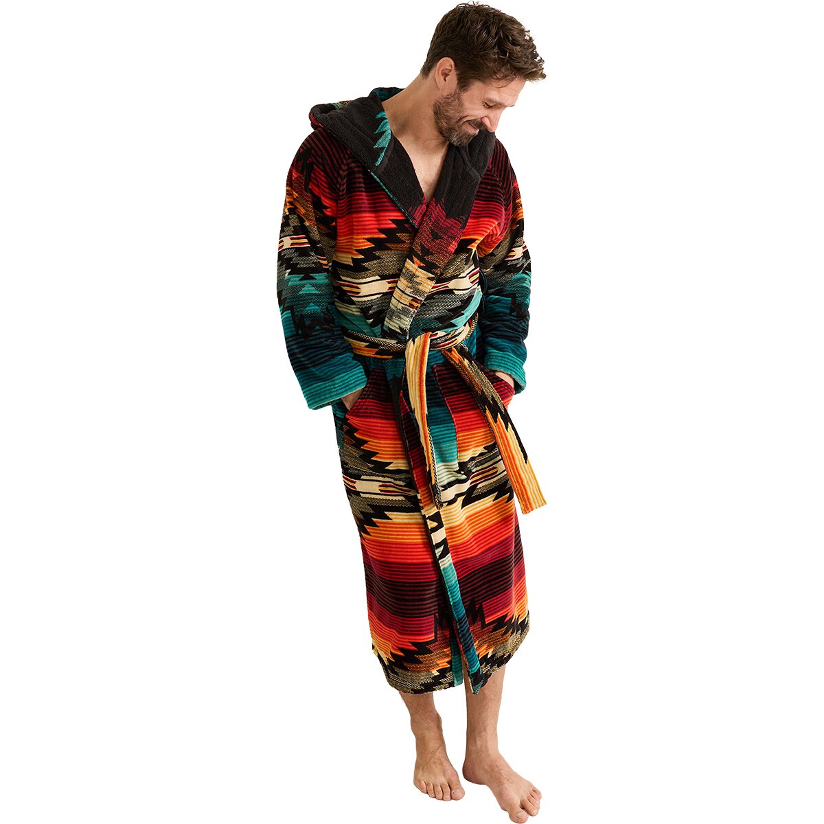 Image of Pendleton Terry Robe Saltillo Sunset, L/XL