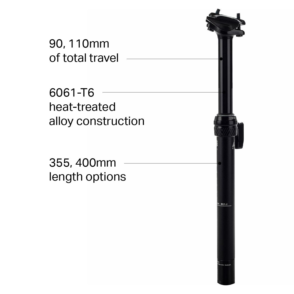 PNW Components Pine 27.2 Dropper Seatpost - Bike