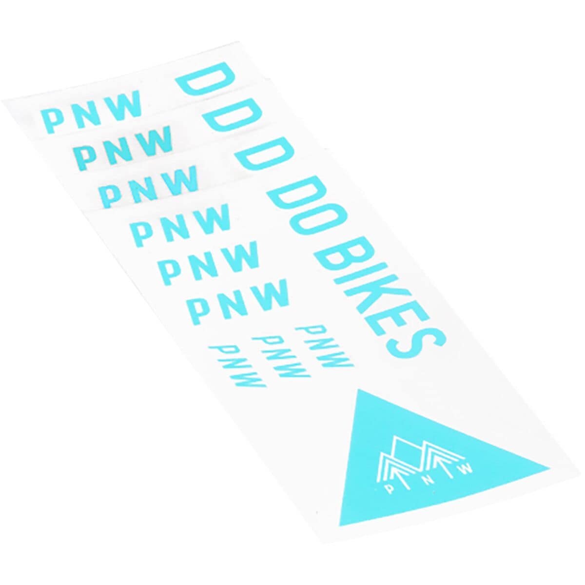 Image of PNW Components Loam Transfer Decal Kit Seafoam Teal, One Size