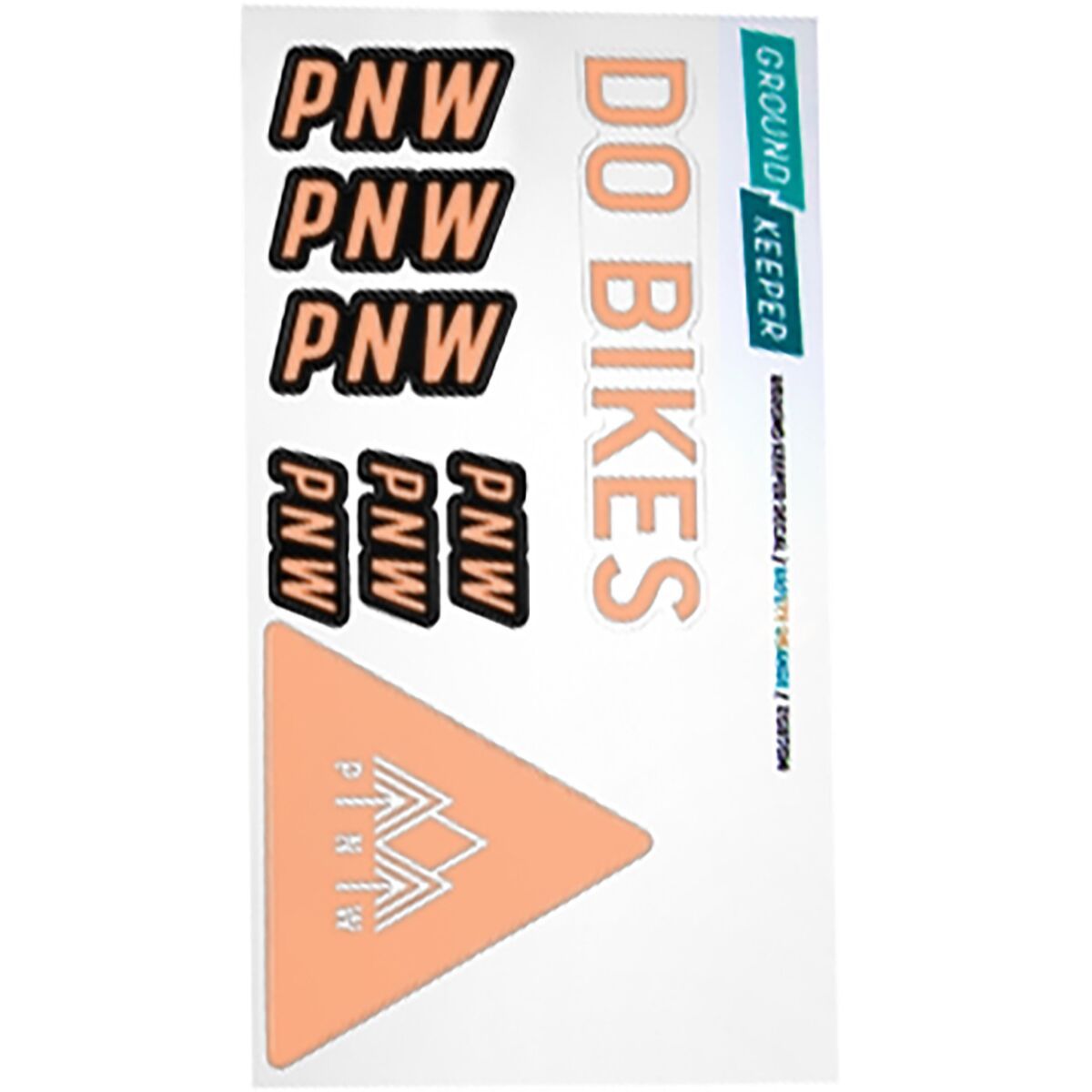 Image of PNW Components Handlebar Decal Kit Peanut Butter, One Size