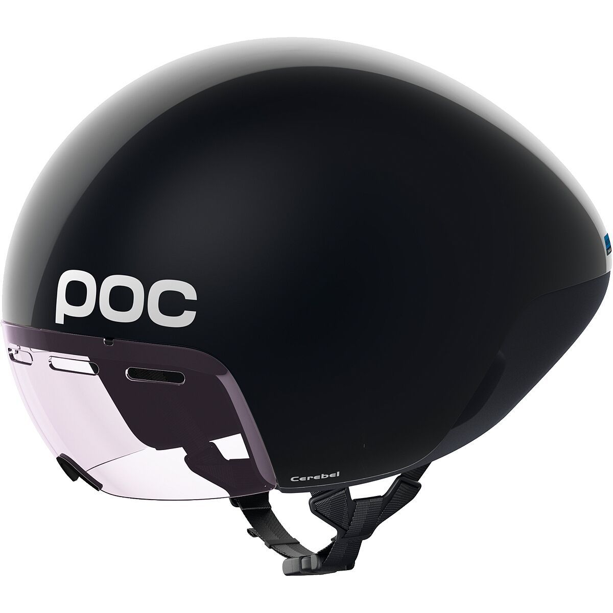 POC Cerebel Raceday Helmet Uranium Black, M