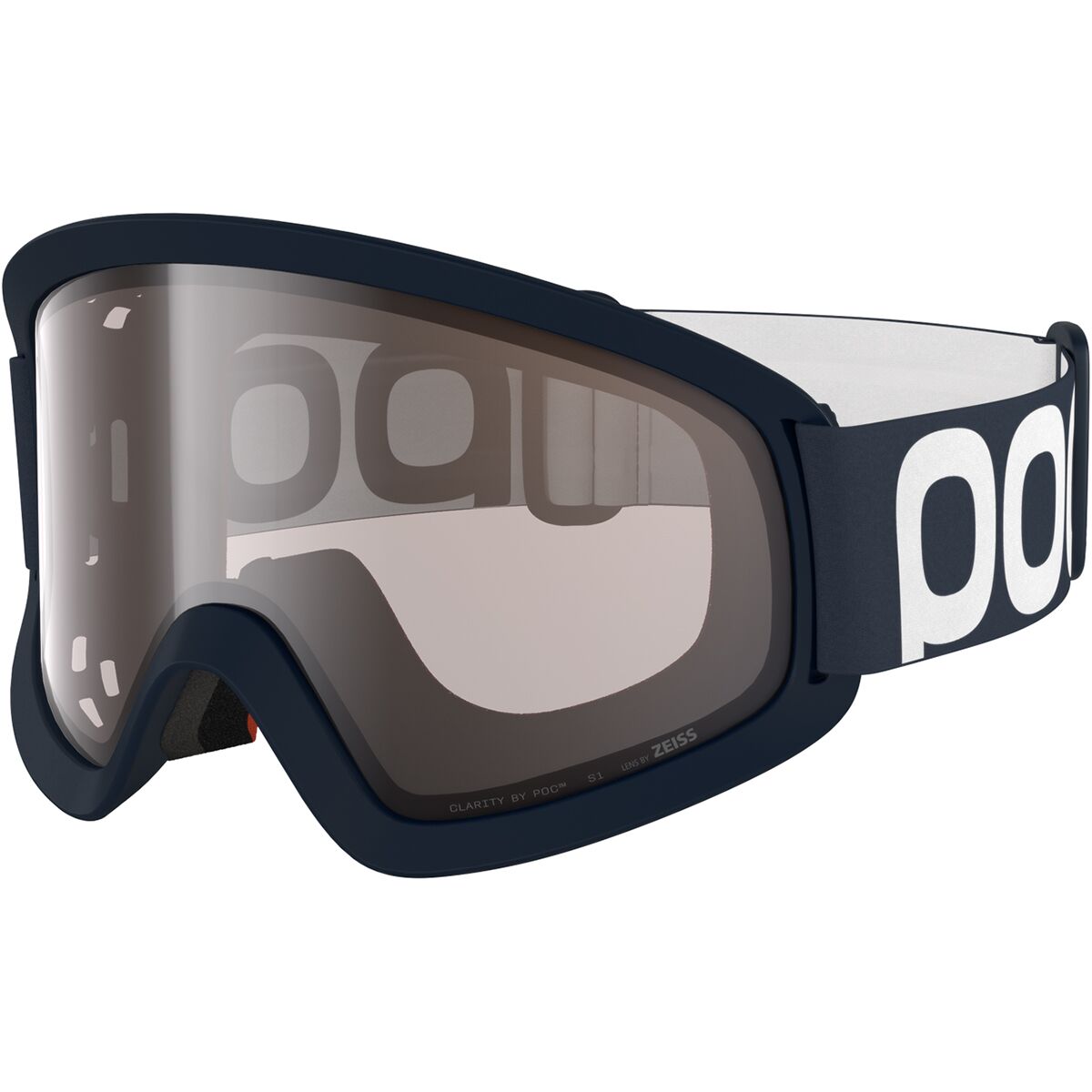Image of POC Ora Goggles Apatite Navy/Clarity Trail/Cloudy Brown, One Size