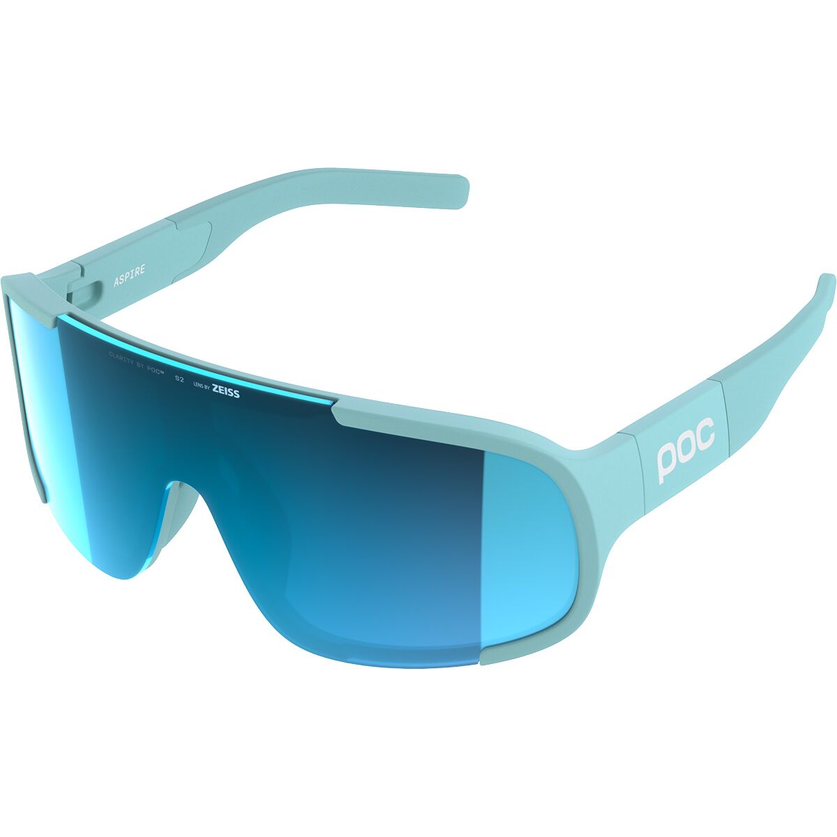 POC POC Aspire Sunglasses Indicolite Blue/Clarity Universal, One Size