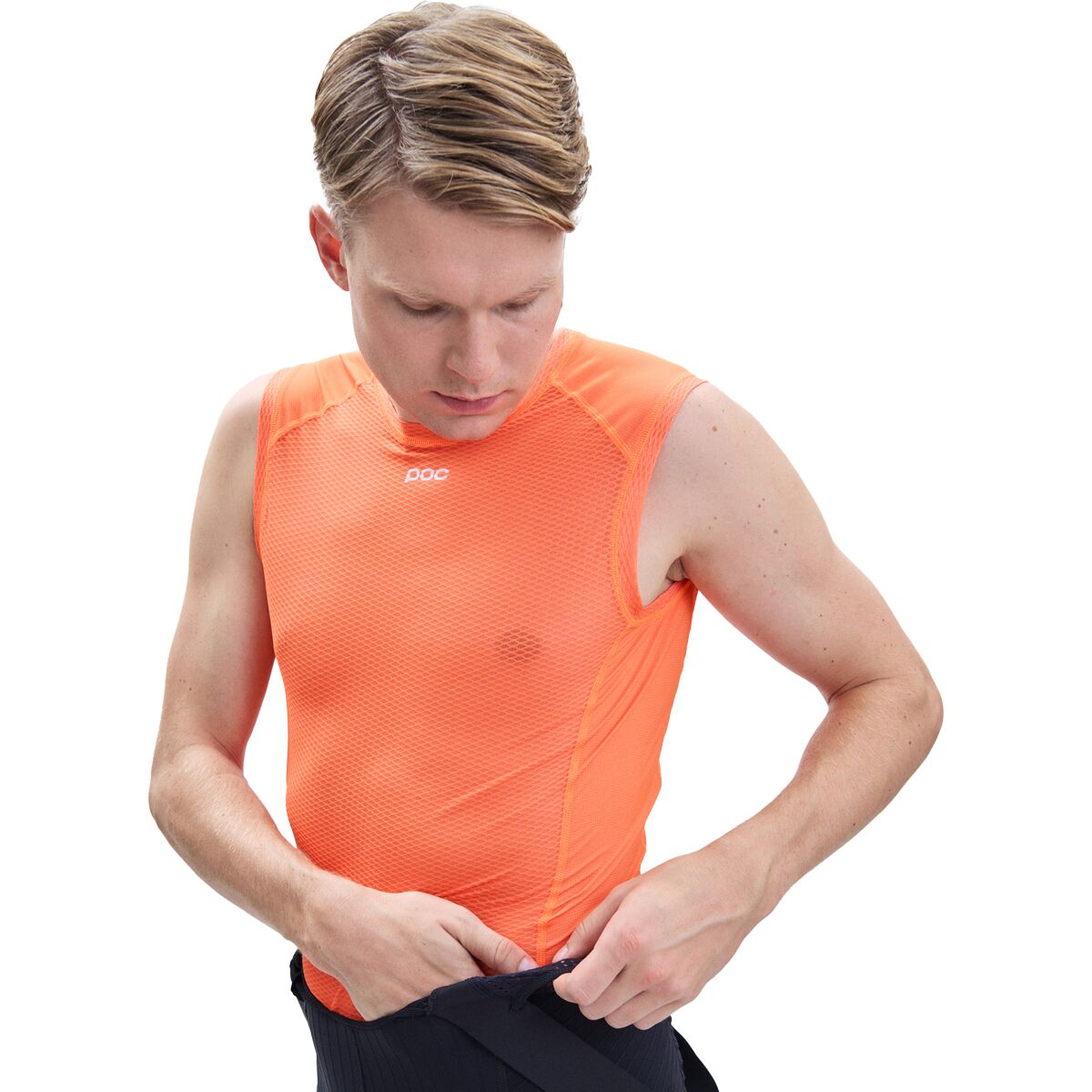 Image of POC Essential Layer Vest - Men's Zink Orange, XXL