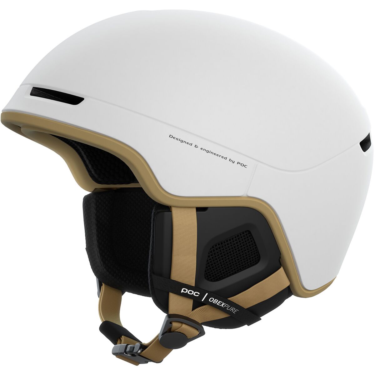 POC Obex Pure Helmet Hydrogen White/Aragonite Brown Matte