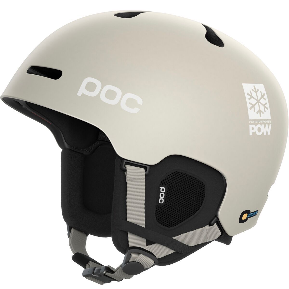 Image of POC x POW Fornix Jeremy Jones Mips Helmet Mineral Grey Matt, XL/XXL