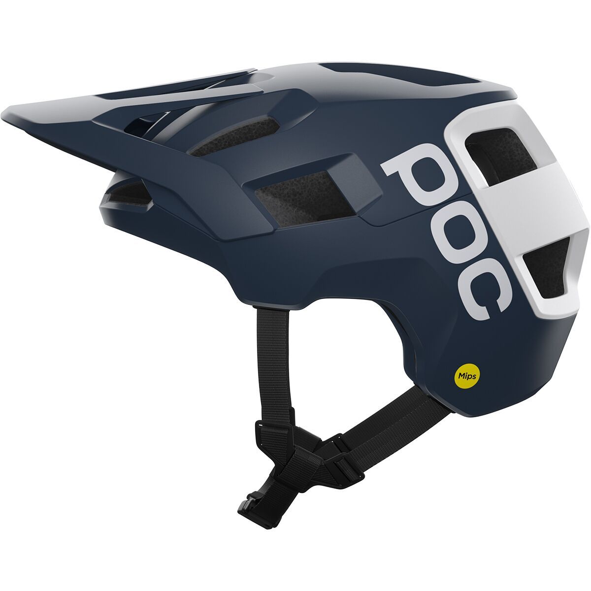 Image of POC Kortal Race Mips Helmet Apatite Navy Matt/Hydrogen White Matt, 51-54cm