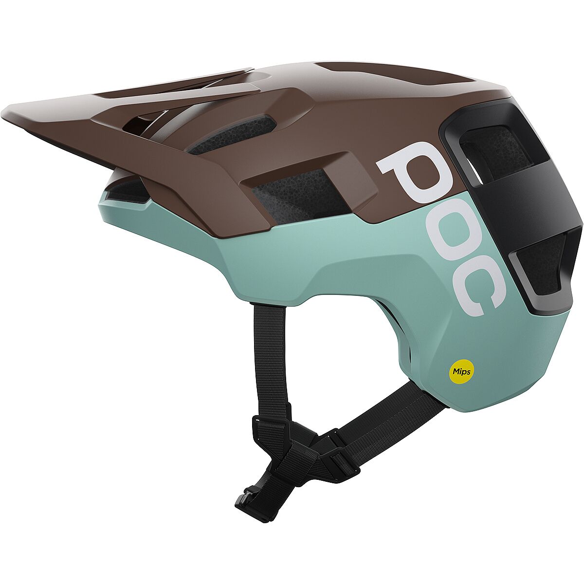 Image of POC Kortal Race Mips Helmet Bronzite Brown Matt/Lazurite Blue Matt, 51-54