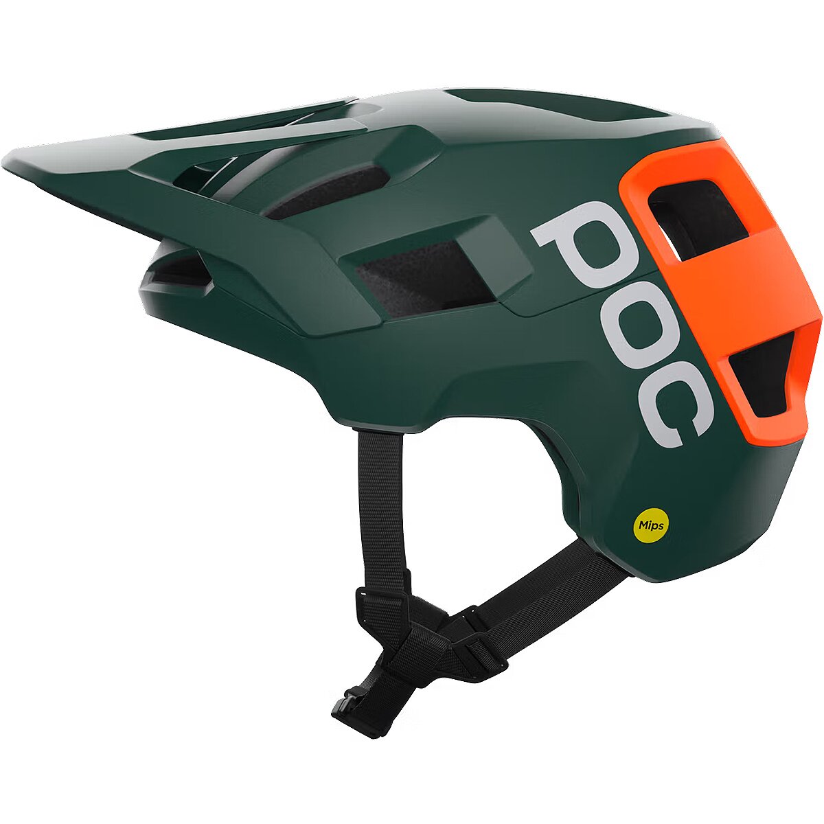Image of POC Kortal Race Mips Helmet Pargasite Green Matte, 59-62cm