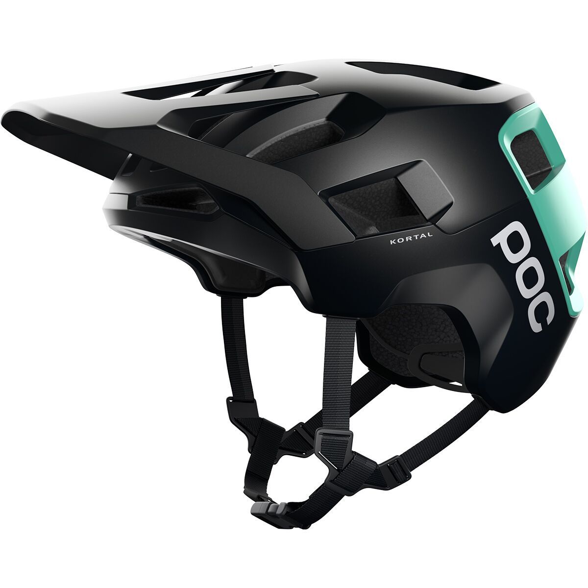 POC Kortal Helmet Uranium Black/Fluorite Green Matte, S