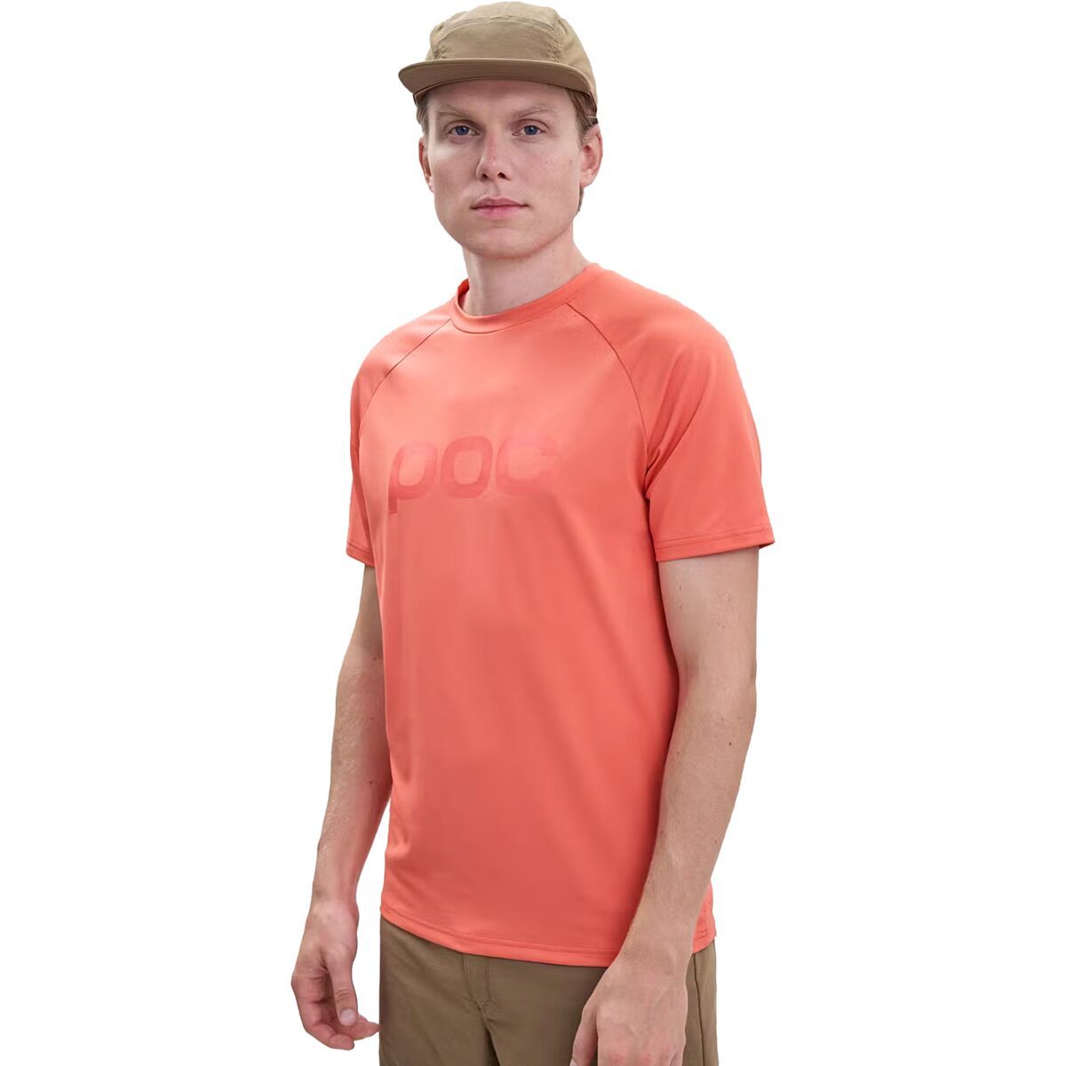 Image of POC Reform Enduro T-Shirt - Men's Ammolite Coral, S