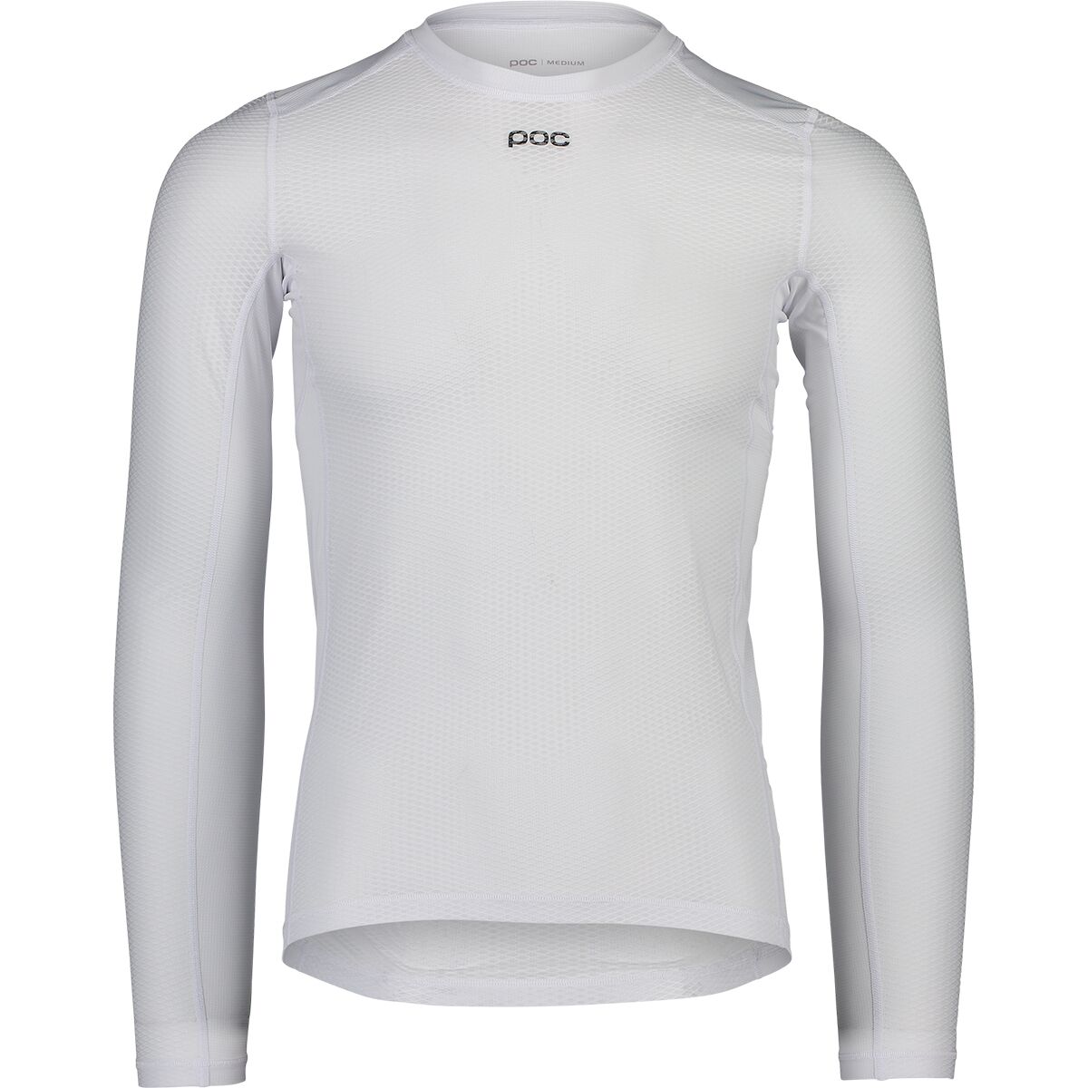 Image of POC Essential Layer Long-Sleeve Jersey - Men's Hydrogen White, M
