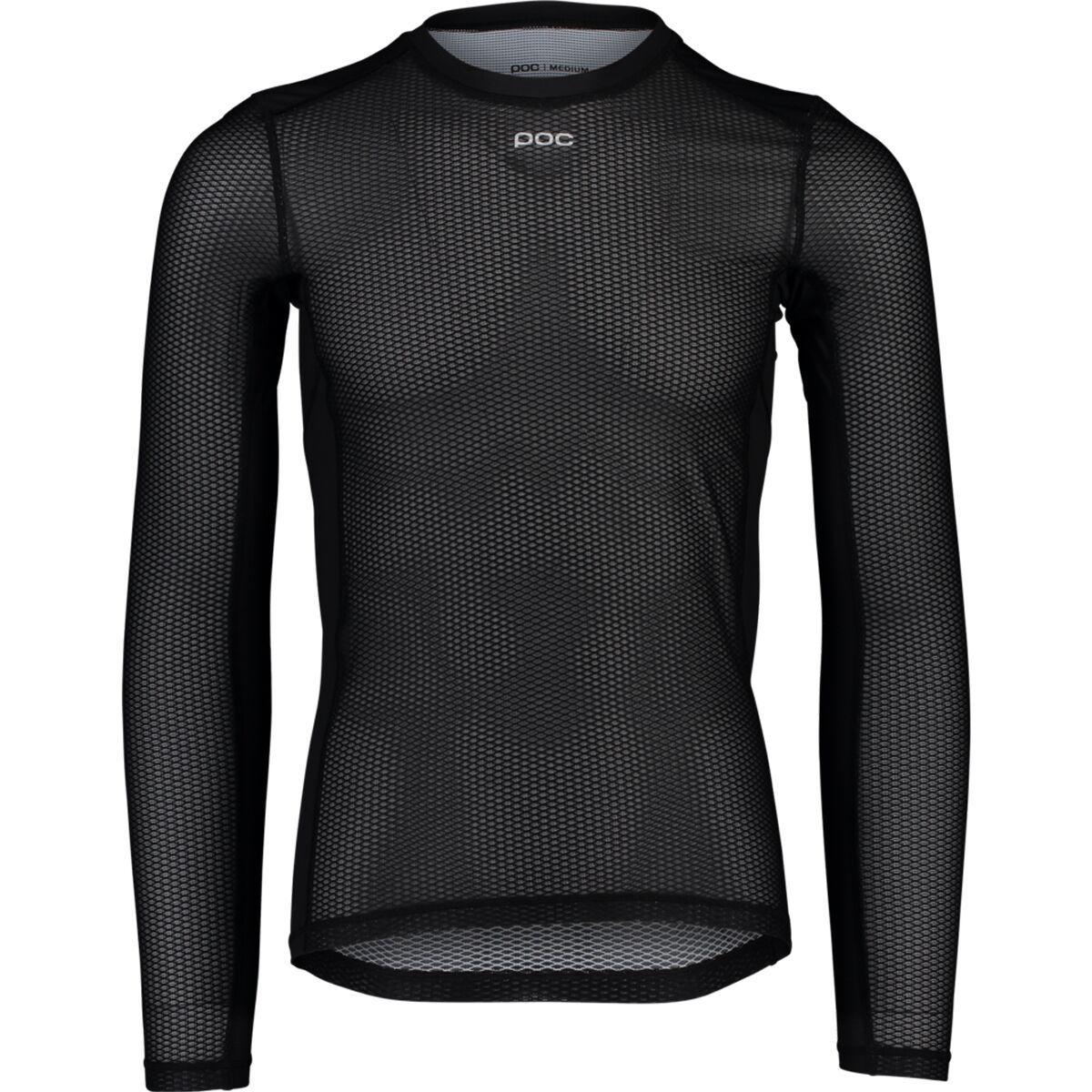 Image of POC Essential Layer Long-Sleeve Jersey - Men's Uranium Black, XL