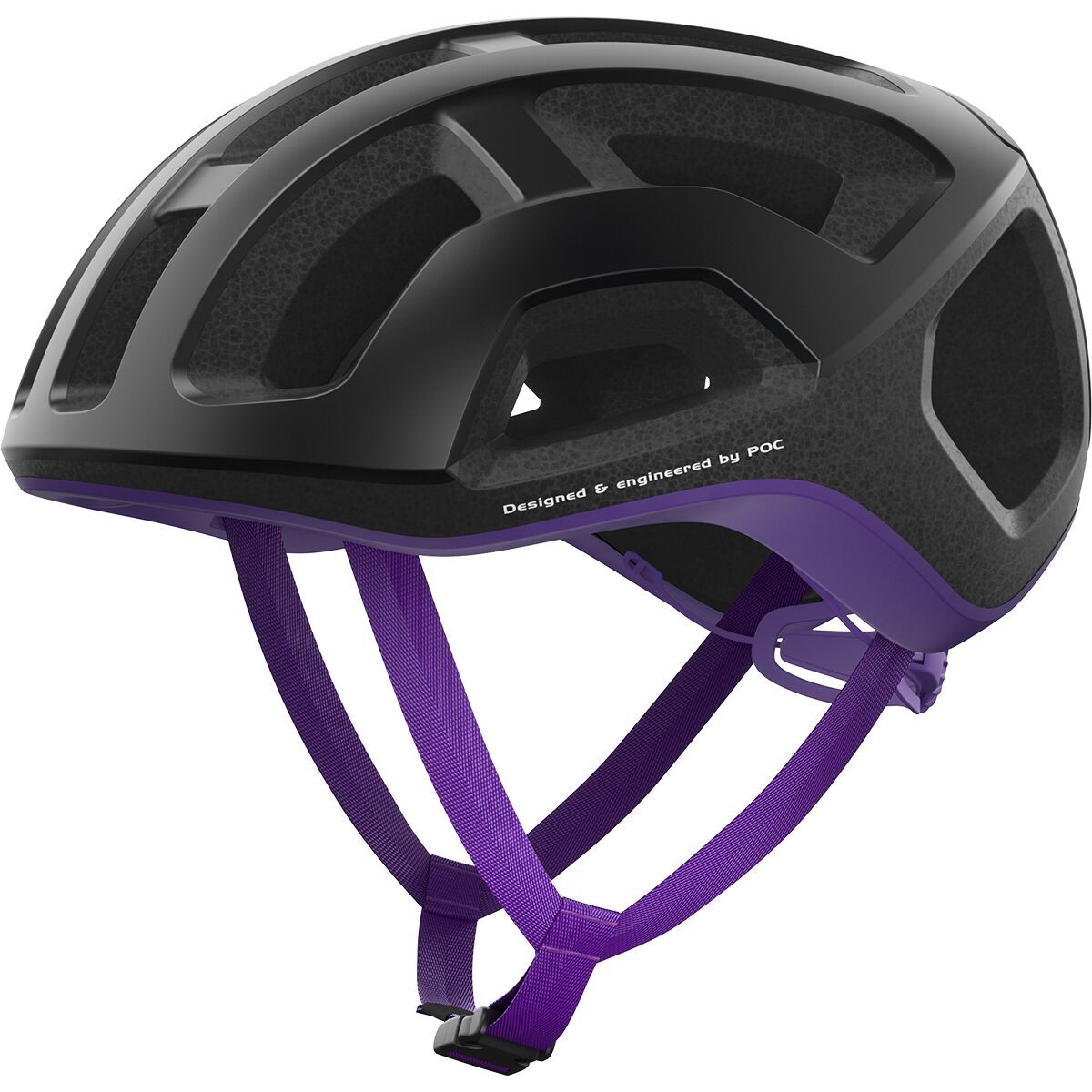Image of POC Ventral Lite Helmet Uranium Black/Sapphire Purple Matte, S