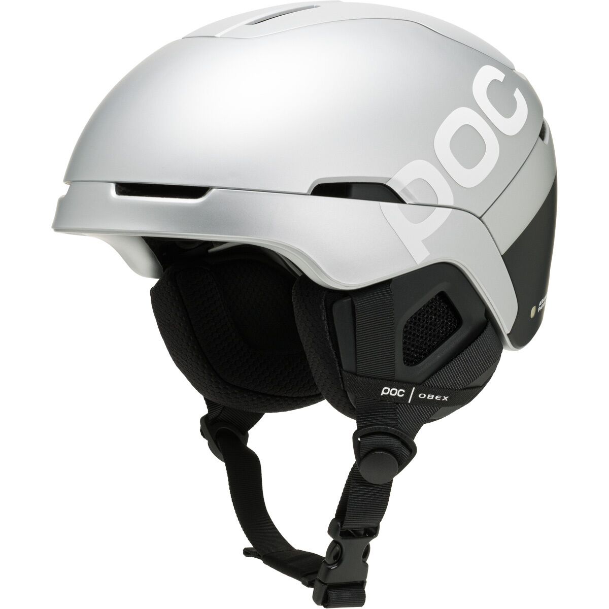 POC Obex BC Mips Helmet Argentite Silver Matt
