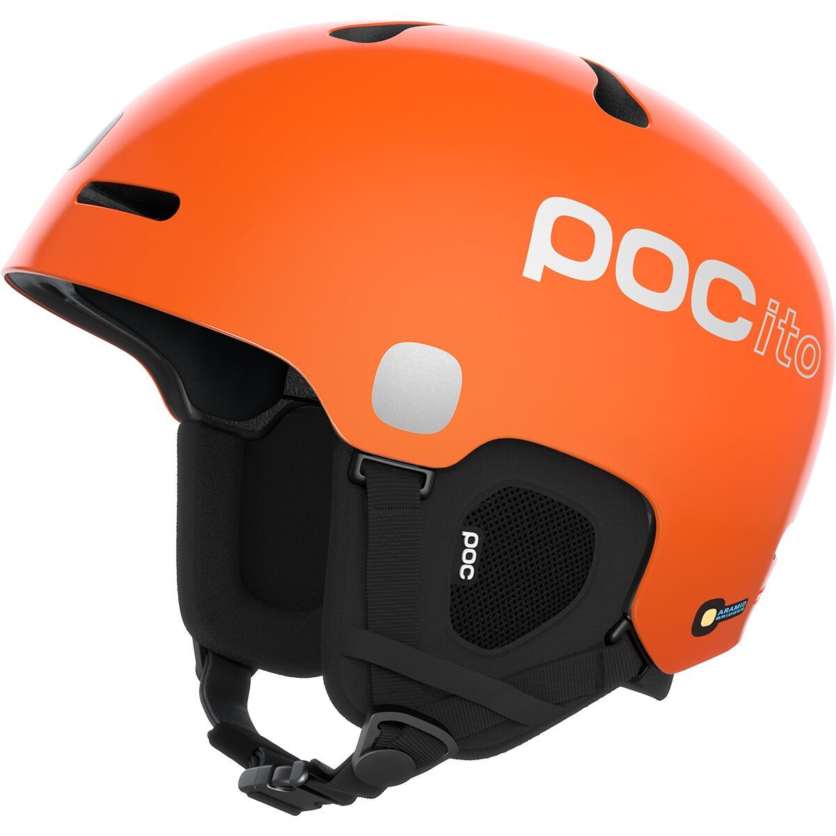 Image of POC Pocito Fornix Mips Helmet - Kids' Fluorescent Orange, M/L