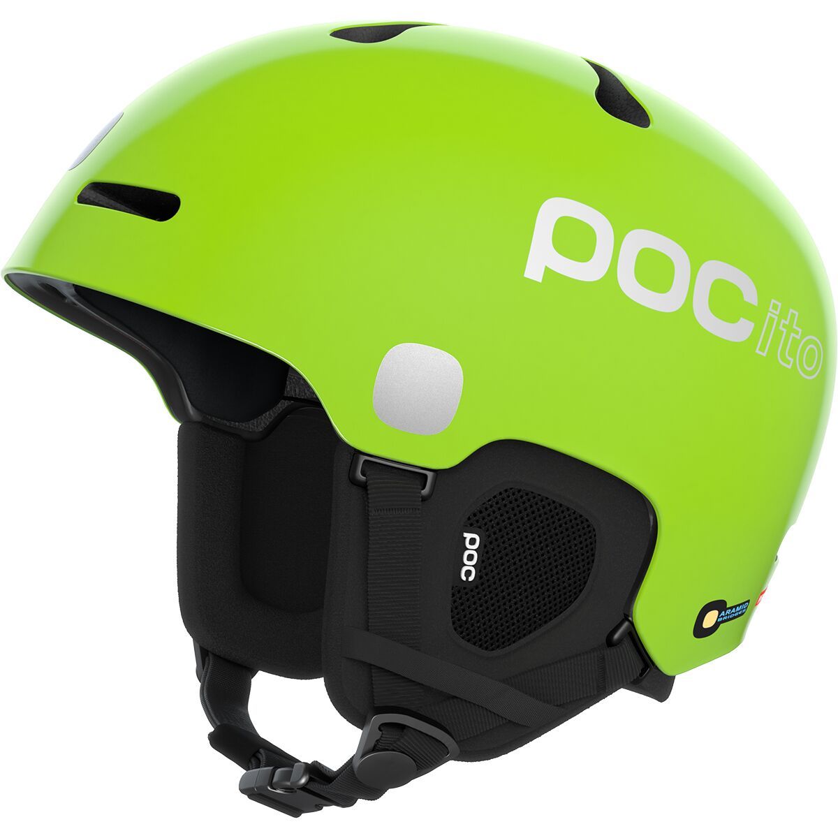 Image of POC Pocito Fornix Mips Helmet - Kids' Fluorescent Yellow/Green, M/L
