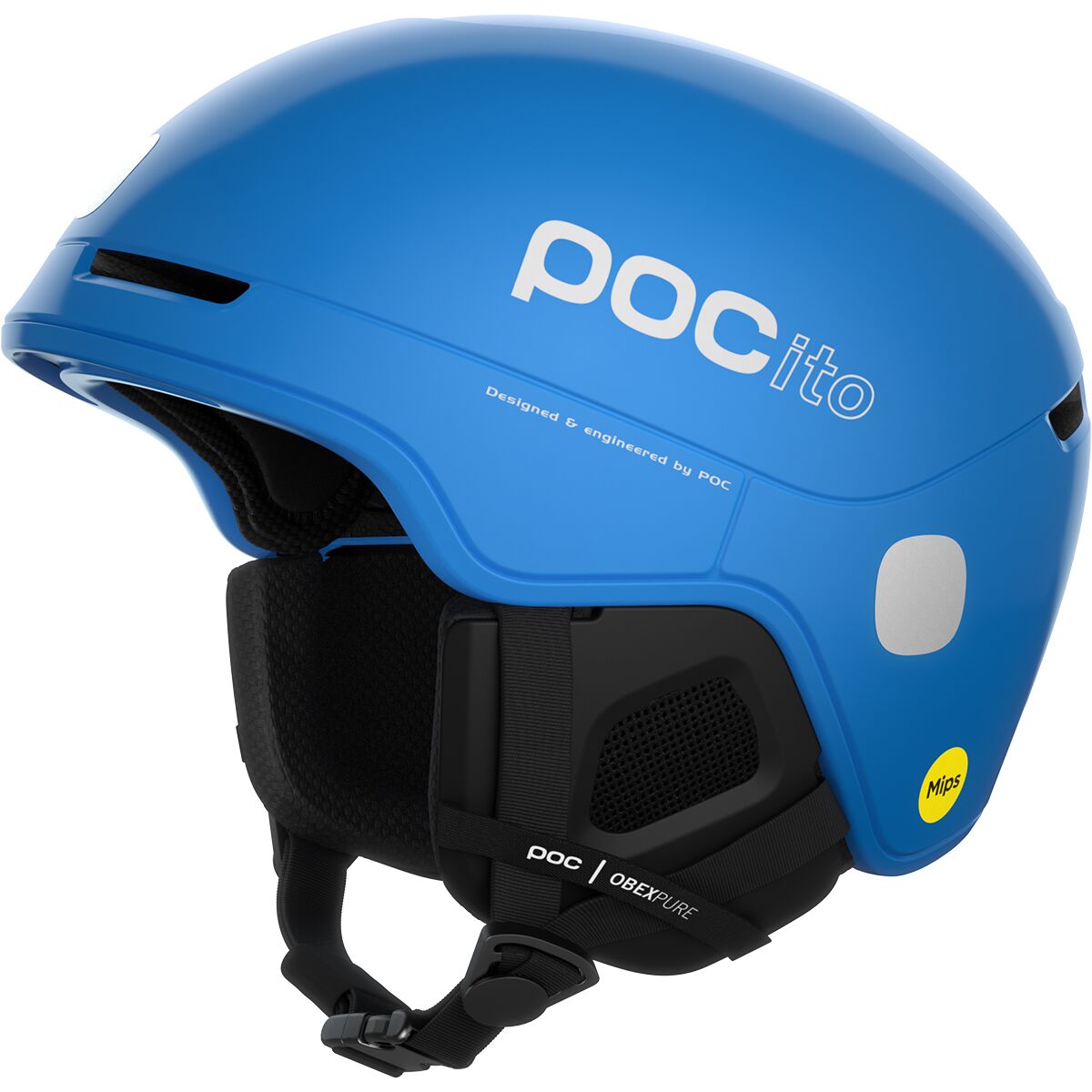 Image of POC POCito Obex Mips Helmet - Kids' Fluorescent Blue, M/L