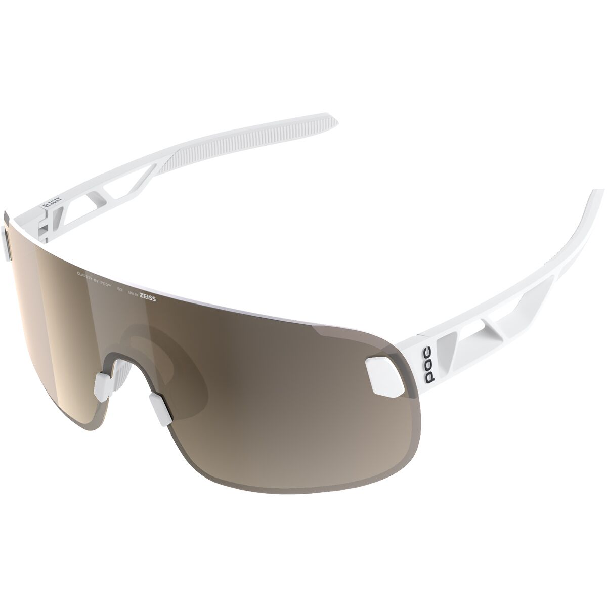 POC POC Elicit TI Sunglasses Hydrogen White/Clarity Trail, One Size