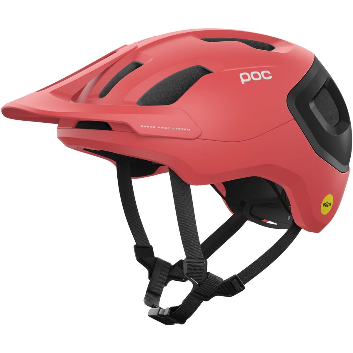Image of POC Axion Race Mips Helmet Ammolite Coral/Uranium Black Matt, S