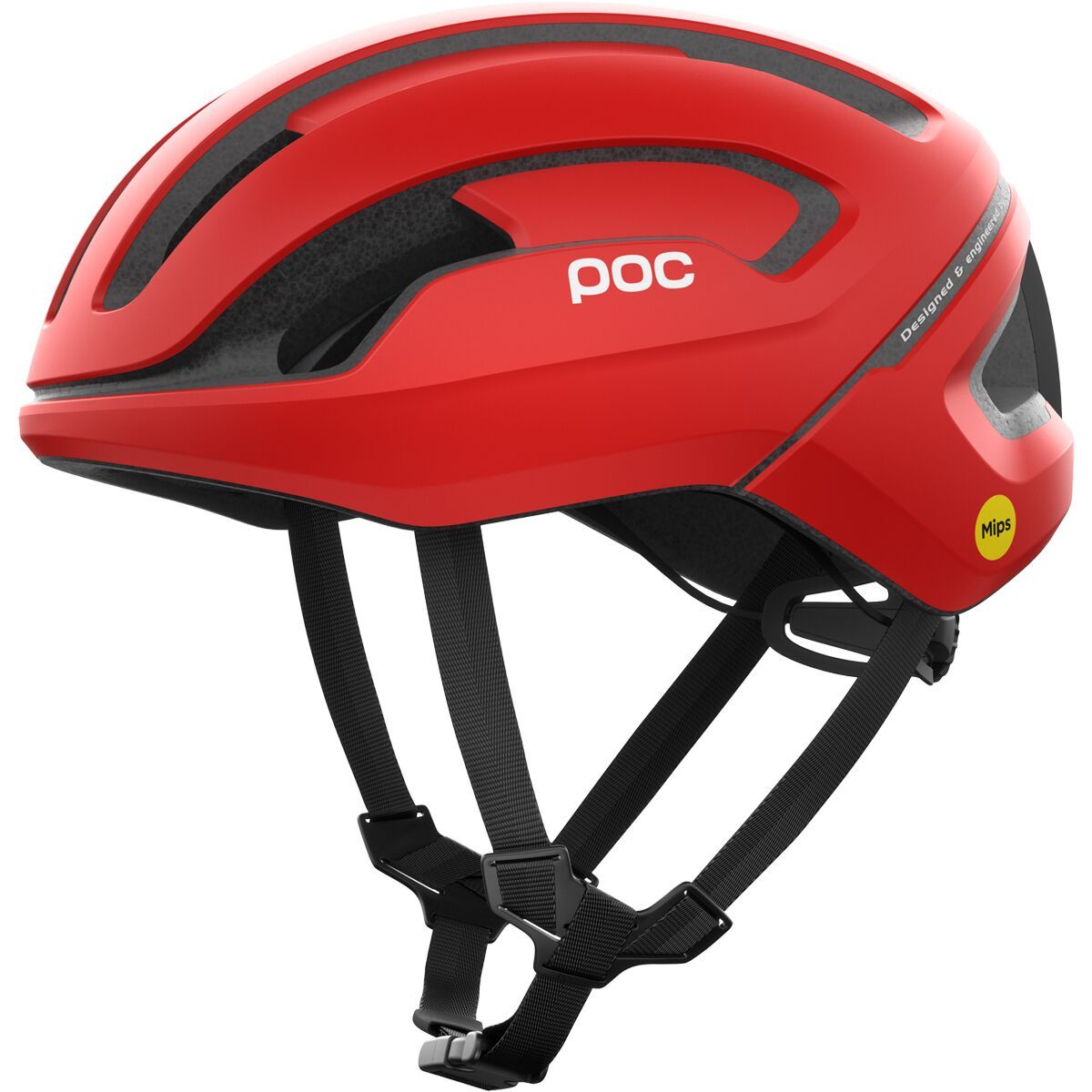Image of POC Omne Air Mips Helmet Prismane Red Matt, M