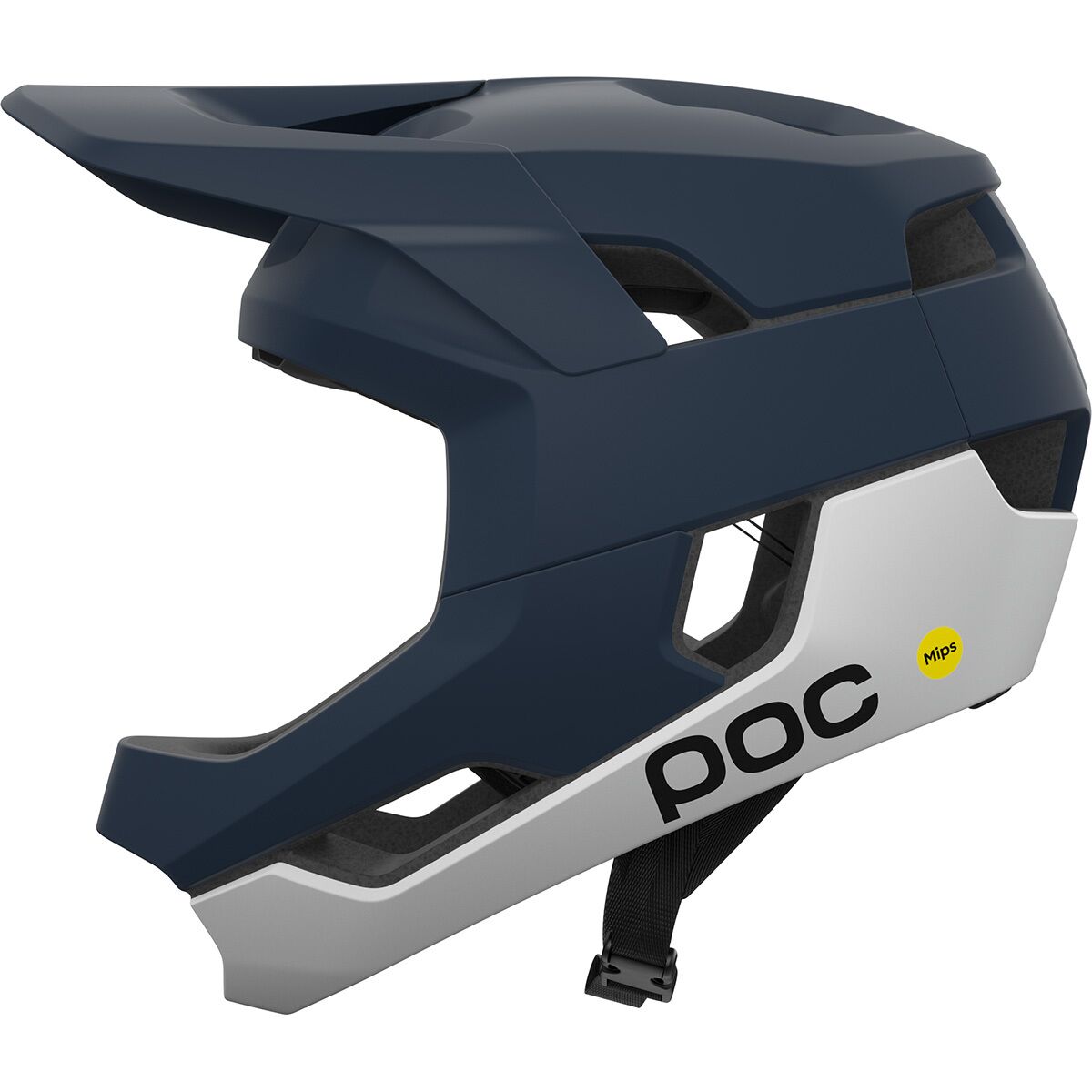 Image of POC Otocon Race Mips Helmet Apatite Navy Matt/Hydrogen White Matt, S