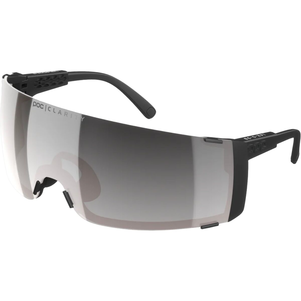 POC POC Propel Sunglasses Uranium Black/Clarity Road/Sunny Silver, One Size