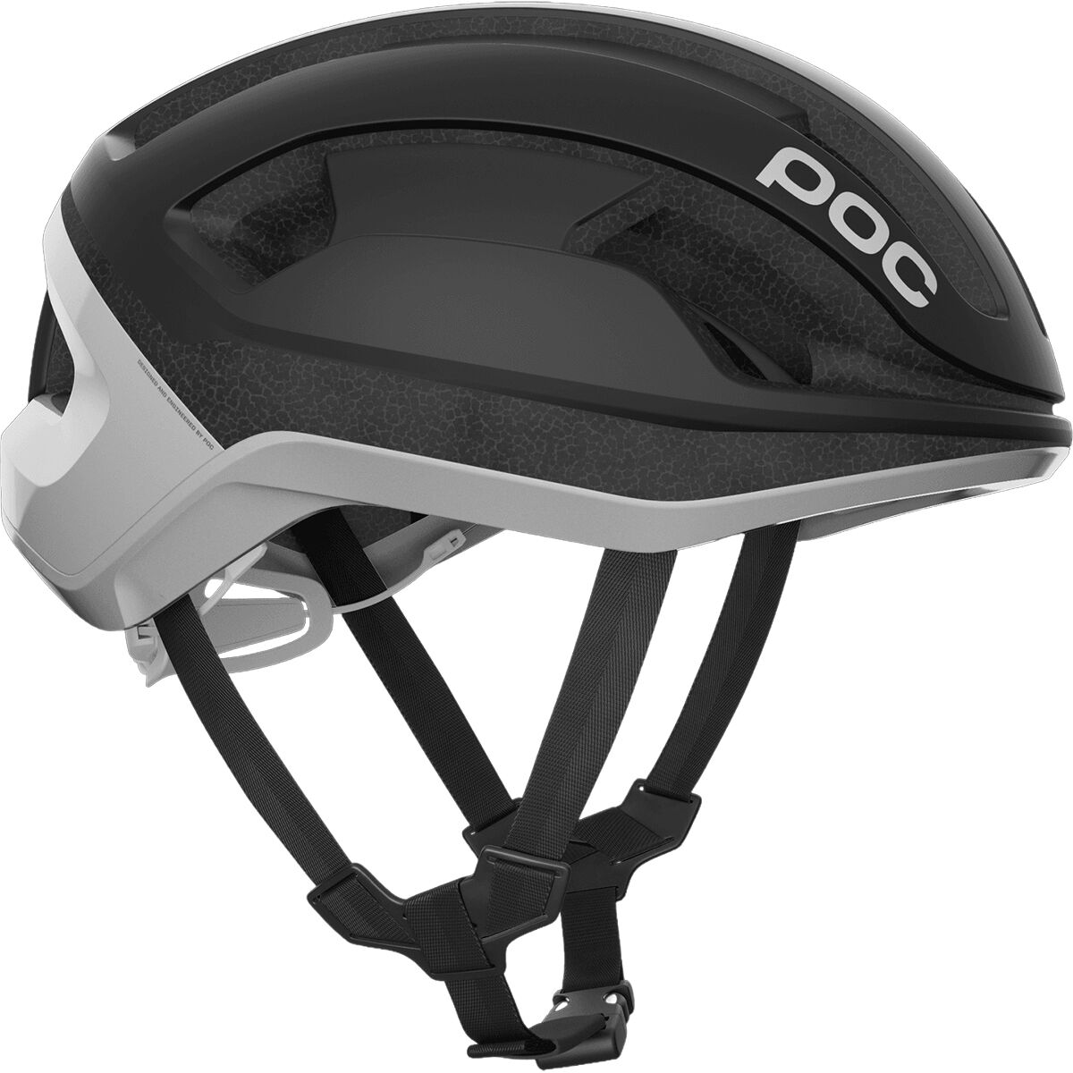 Image of POC Omne Lite Helmet Uranium Black Matt/Hydrogen White, L