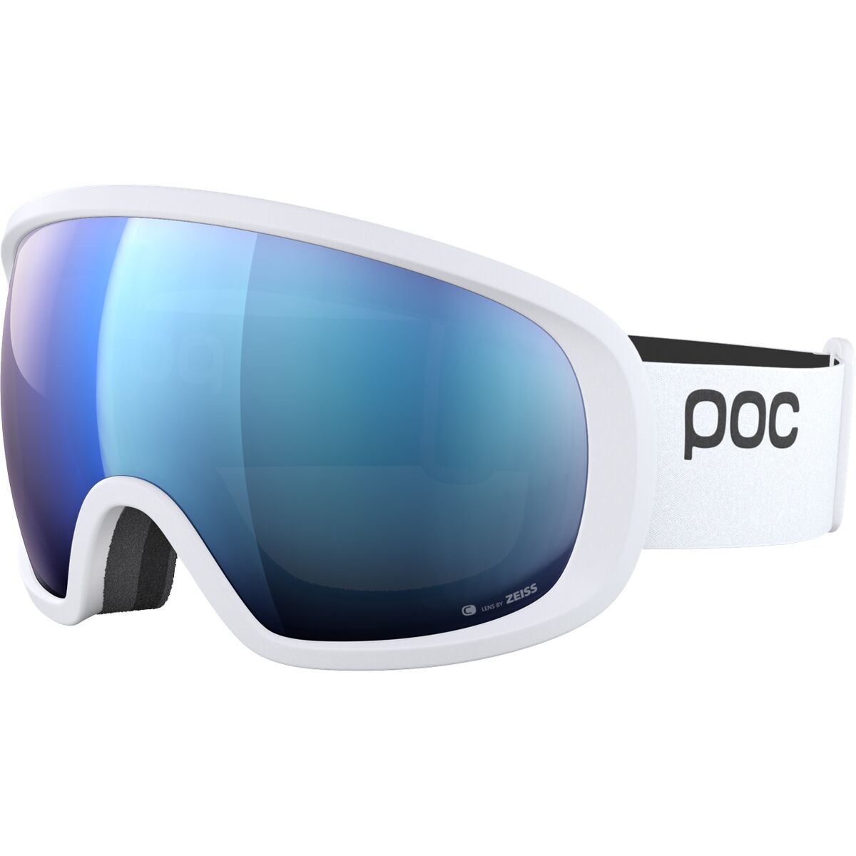Image of POC Fovea Goggles Hydrogen White/Partly Sunny Blue, One Size