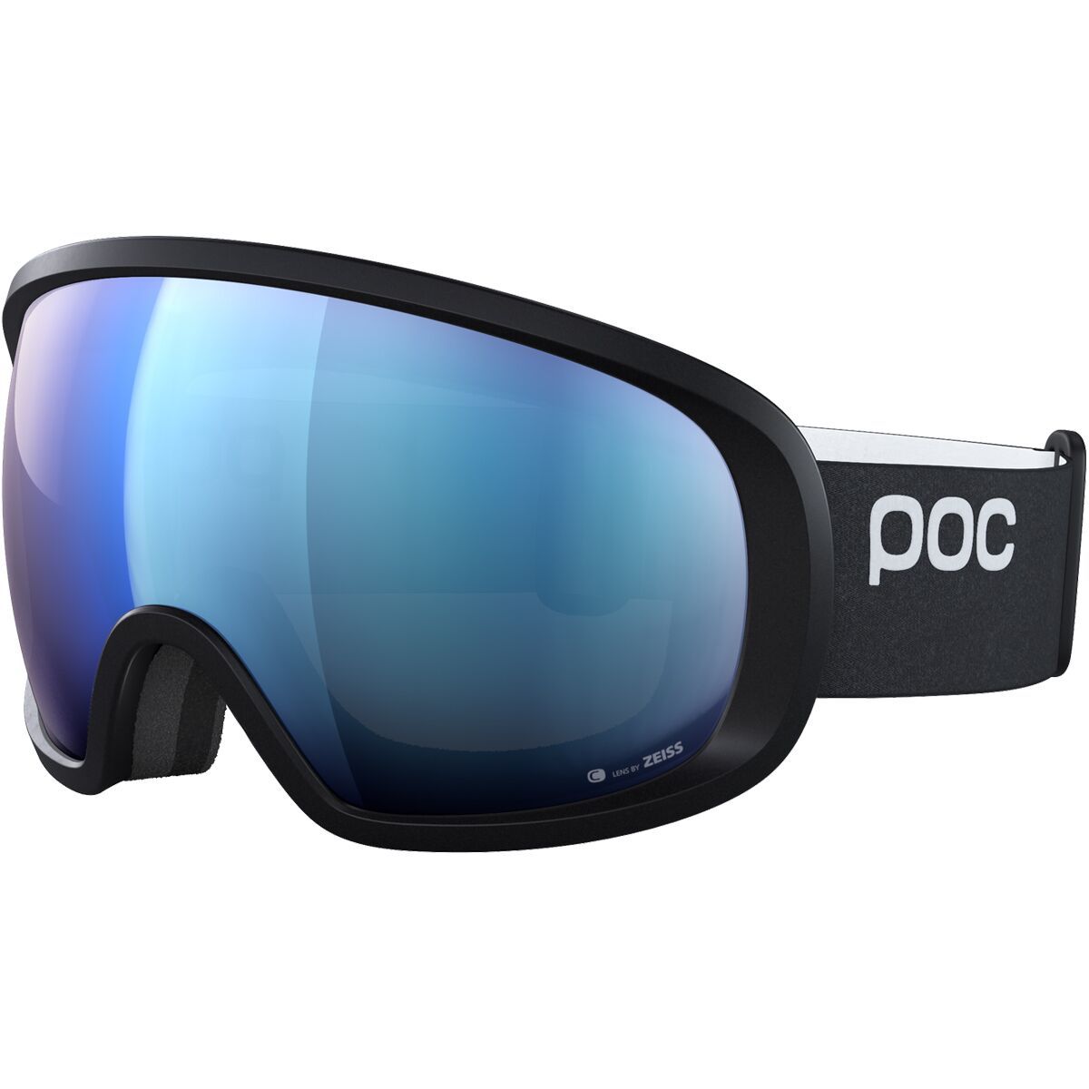 Image of POC Fovea Goggles Uranium Black/Partly Sunny Blue, One Size