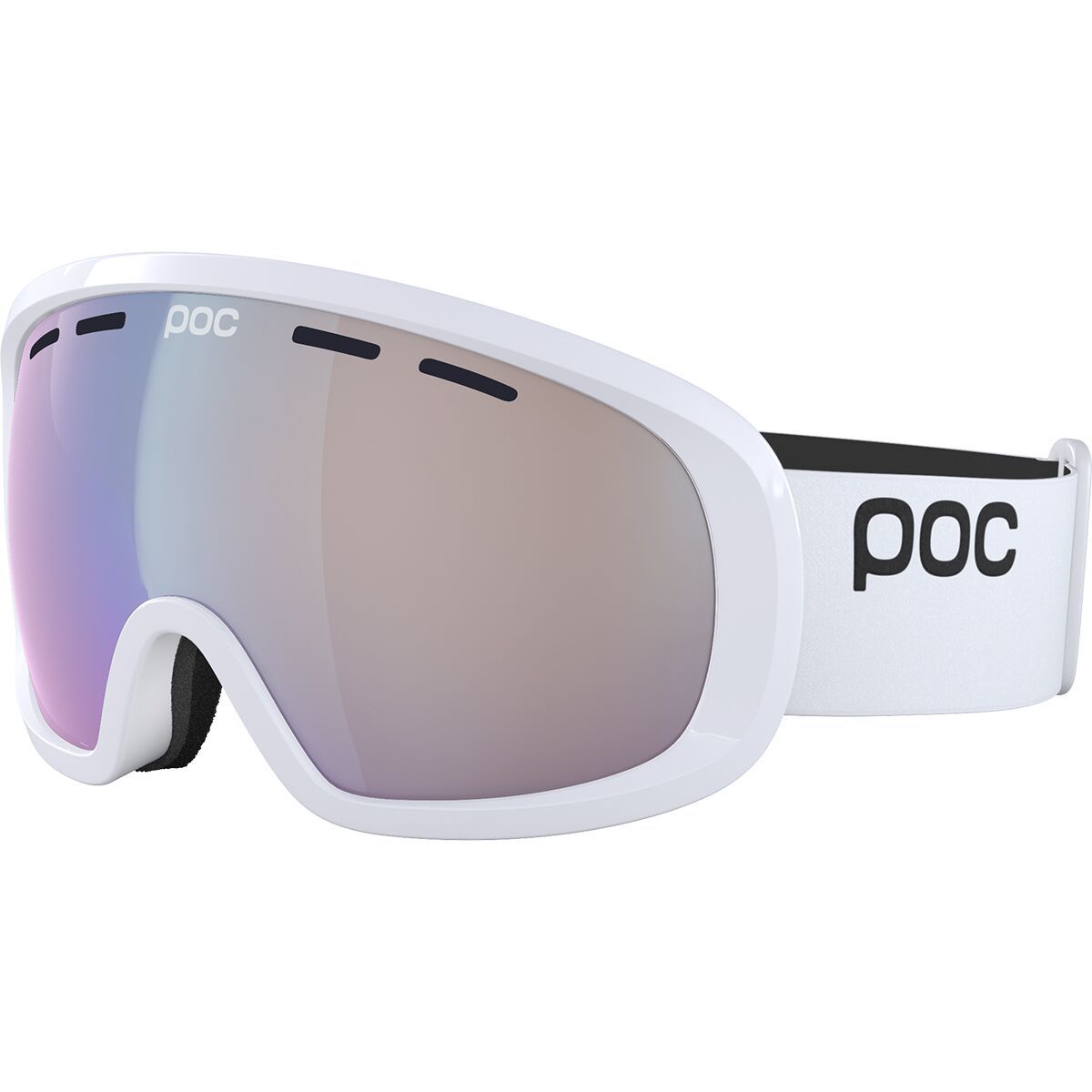 POC Fovea Mid Photochromic Goggles Hydrogen White/Photochromic, One Size