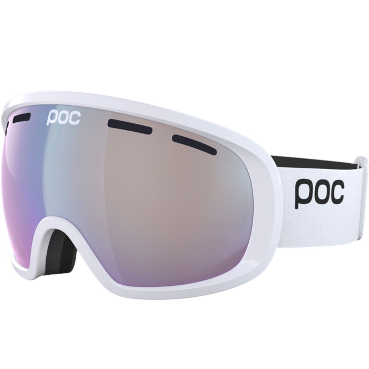 Image of POC Fovea Photochromic Goggles Hydrogen White/Photochromic, One Size