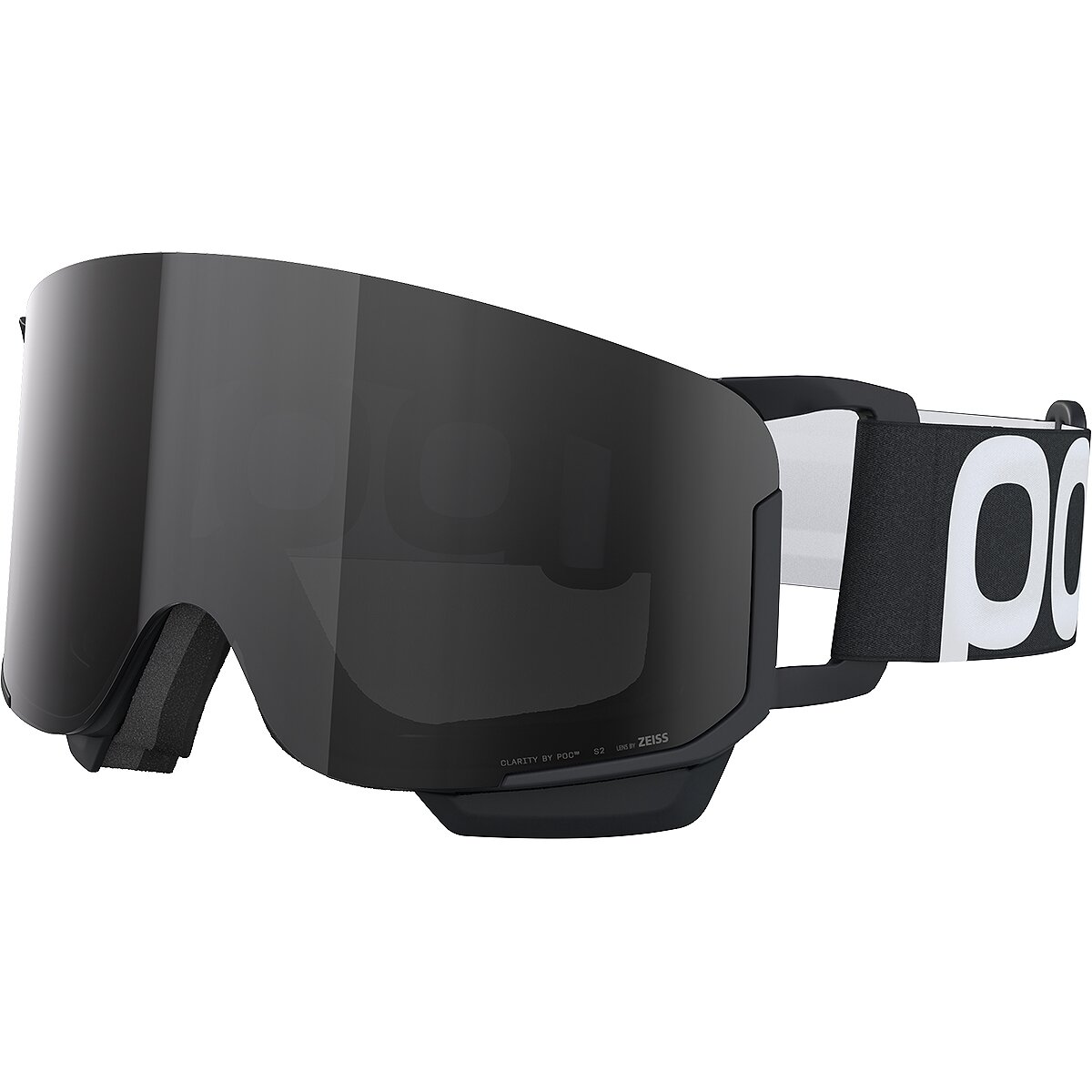 Image of POC Nexal Mid Goggles Uranium Black/Partly Sunny Grey, One Size