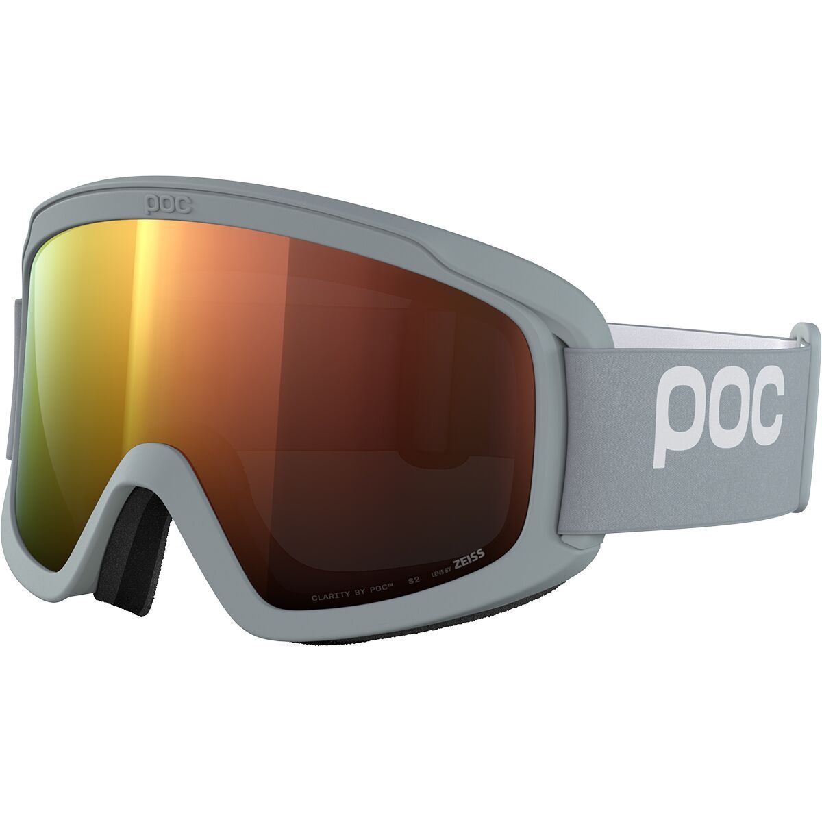 Image of POC Opsin Goggles Granite Grey/Partly Sunny Orange, One Size