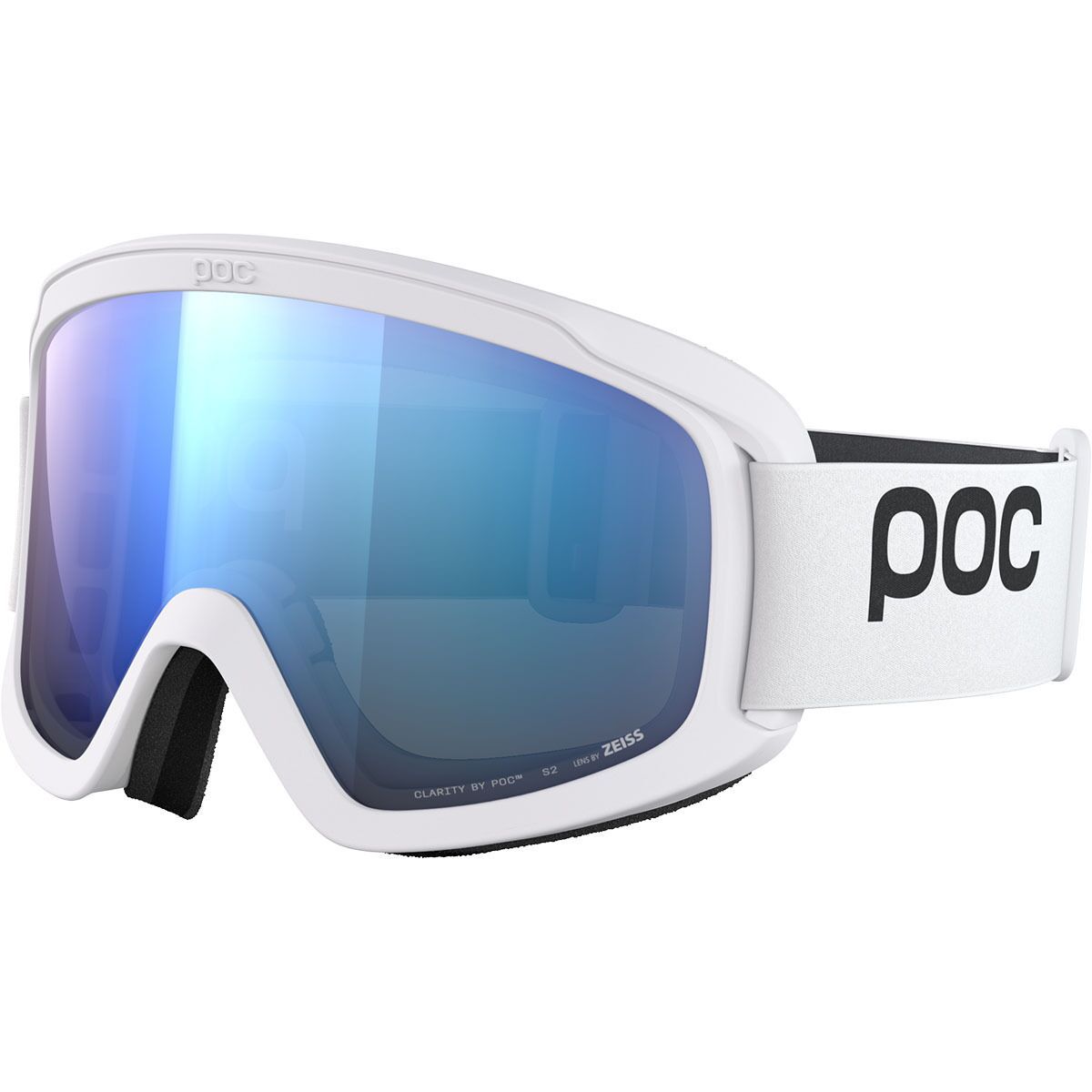 Image of POC Opsin Goggles Hydrogen White/Partly Sunny Blue, One Size