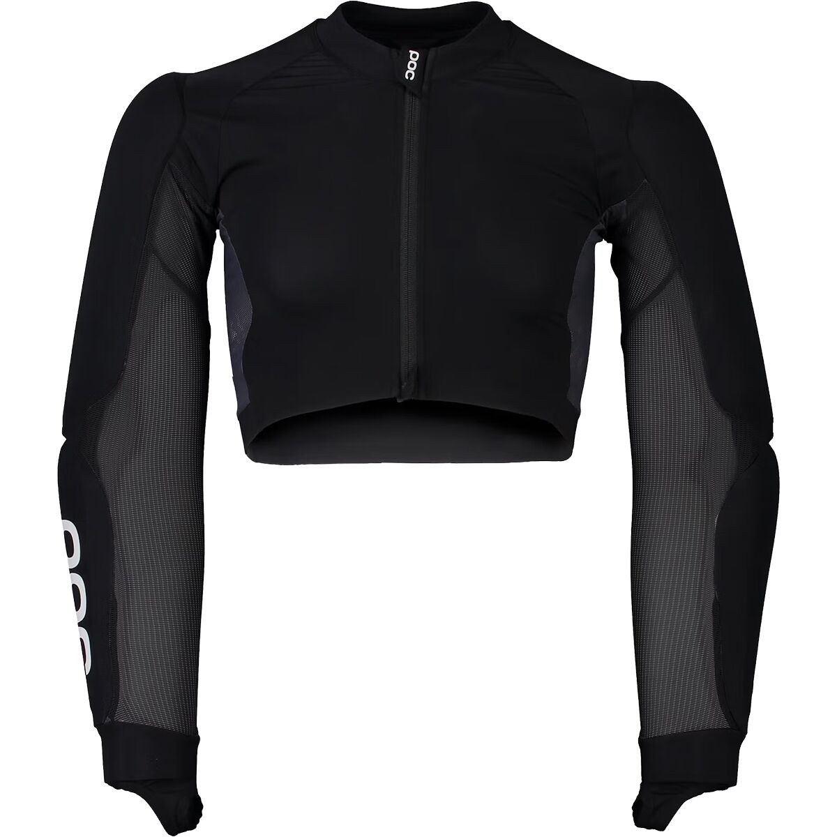 Image of POC VPD Air Comp Jacket Jr Uranium Black/Hydrogen White, S