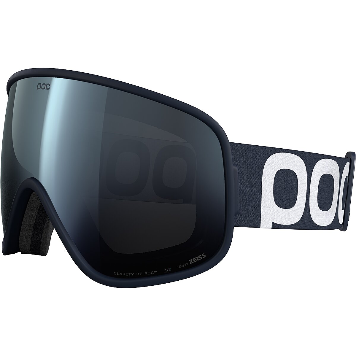 Image of POC Vitrea Goggles Apatite Navy/Partly Sunny Navy Blue, One Size